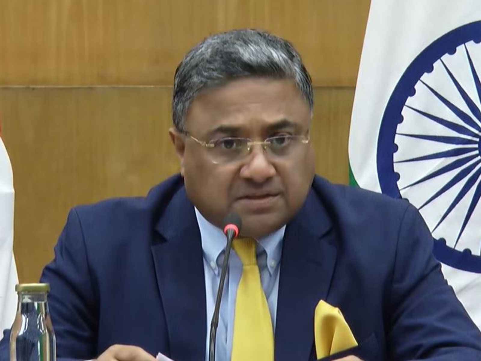 Secretary (West) in the Ministry of External Affairs, Sibi George (Photo/MEAYoutube) Secretary (West) in the Ministry of External Affairs, Sibi George (Photo/MEAYoutube)
