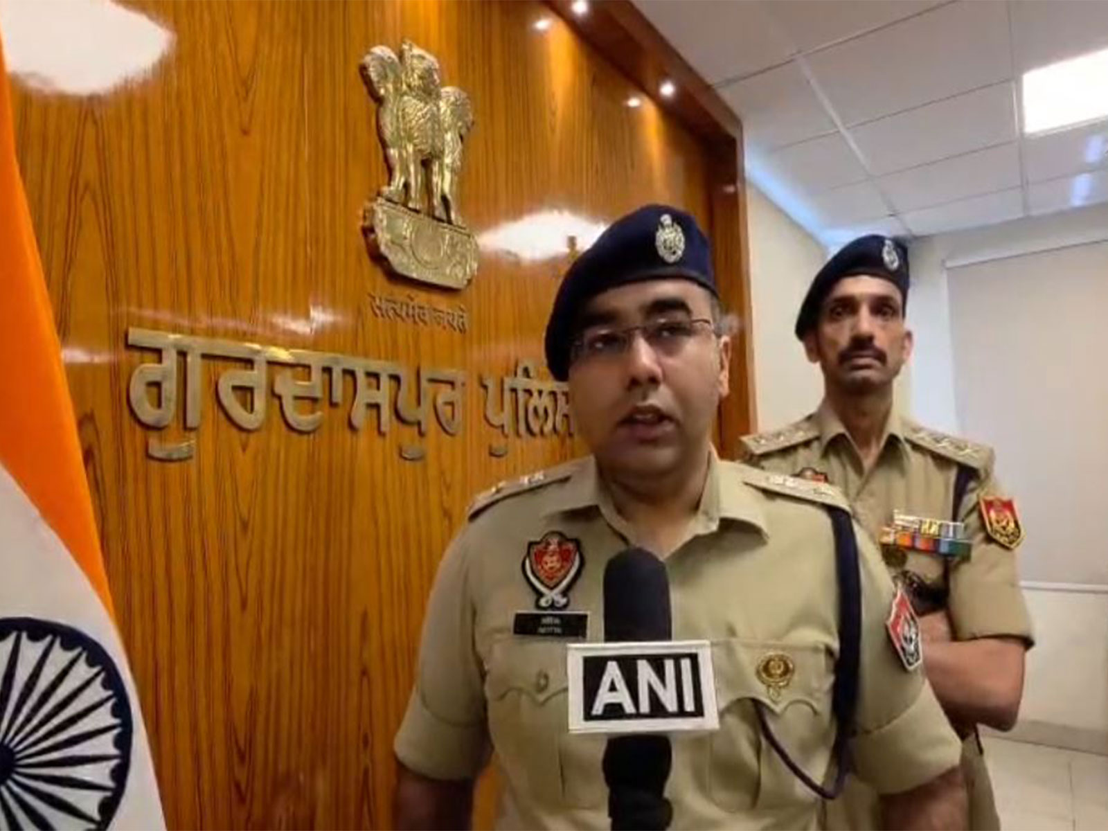Gurdaspur SSP Aditya (Photo/ANI) Gurdaspur SSP Aditya (Photo/ANI)