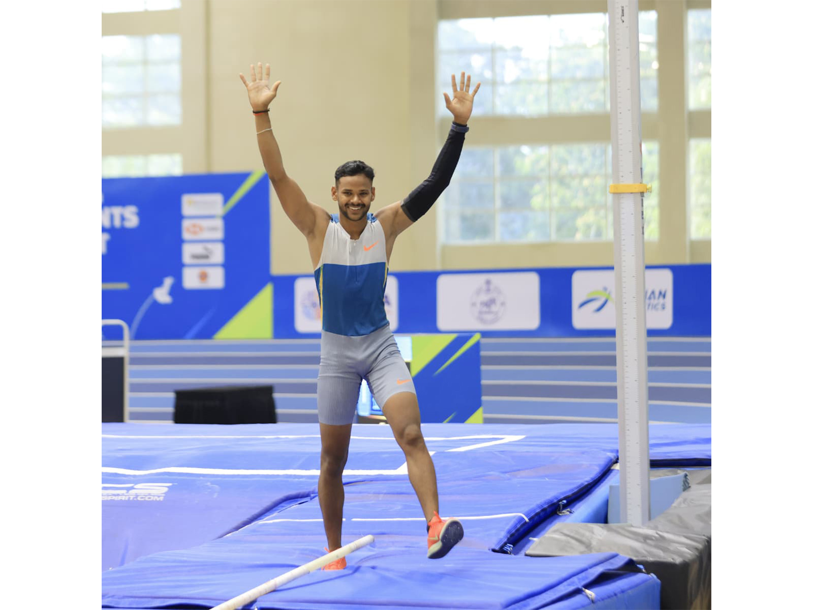 Pole Vault athlete Kuldeep Kumar. (Image: AFI media) Pole Vault athlete Kuldeep Kumar. (Image: AFI media)