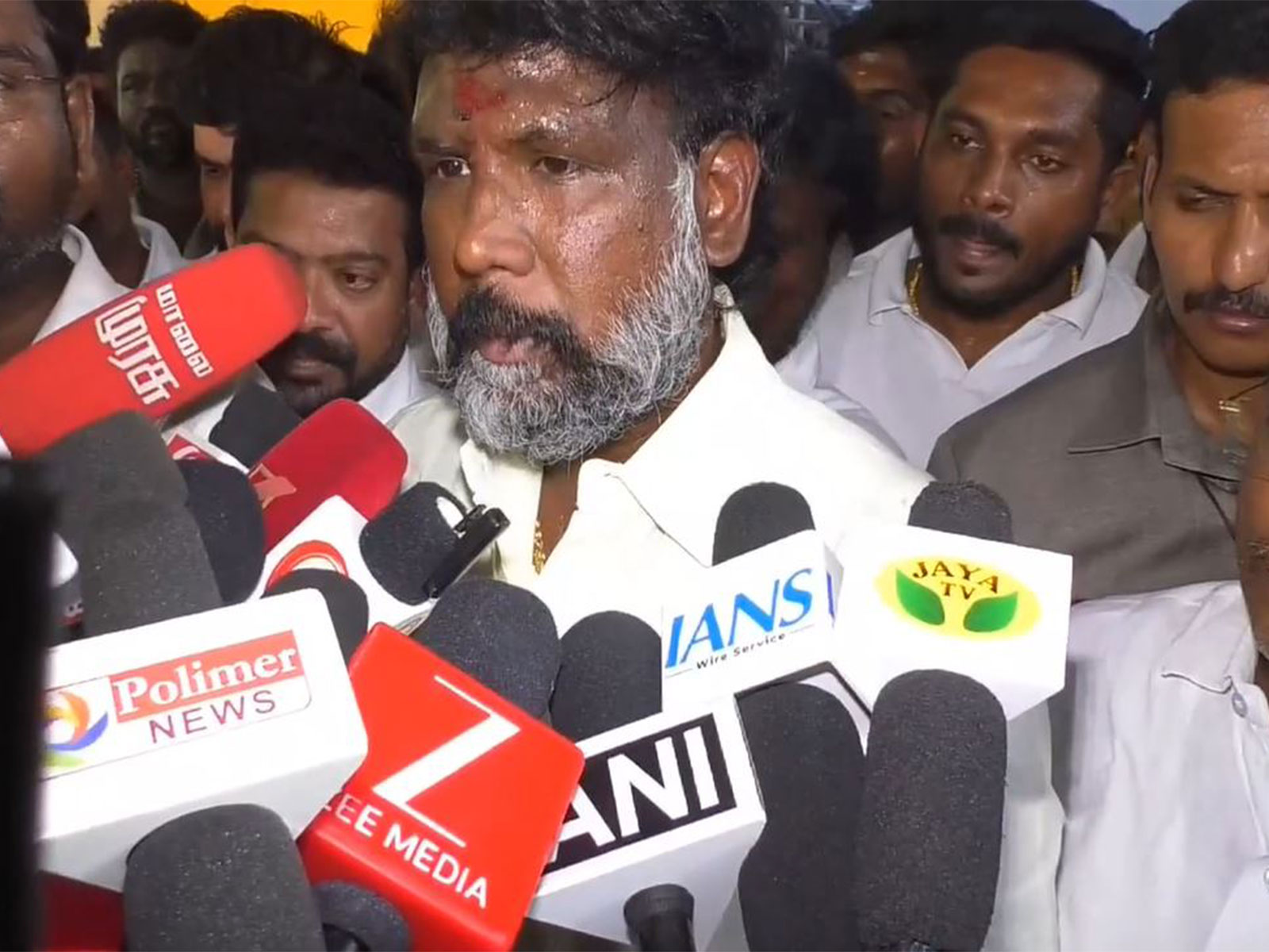 Tamil Nadu cooperation minister V Gandhiraj (Photo/ANI) Tamil Nadu cooperation minister V Gandhiraj (Photo/ANI)