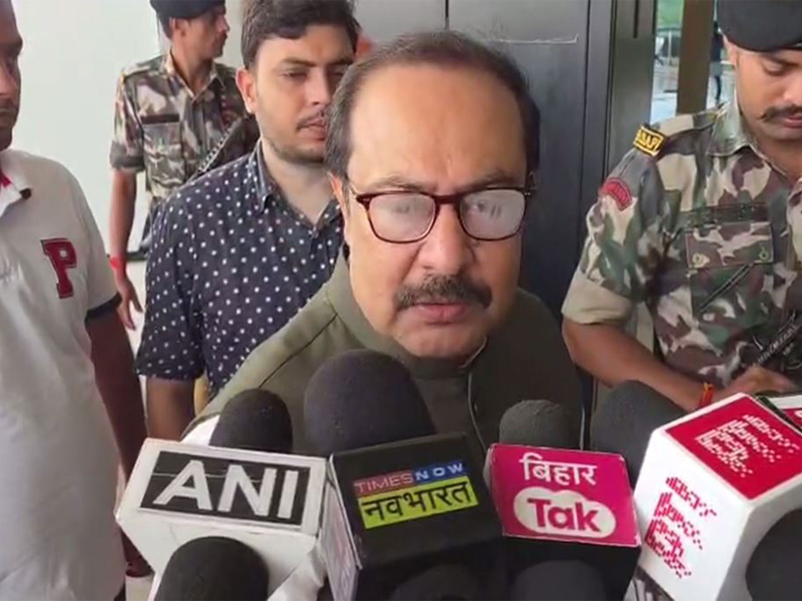 BJP leader Vivek Thakur (Photo/ANI)