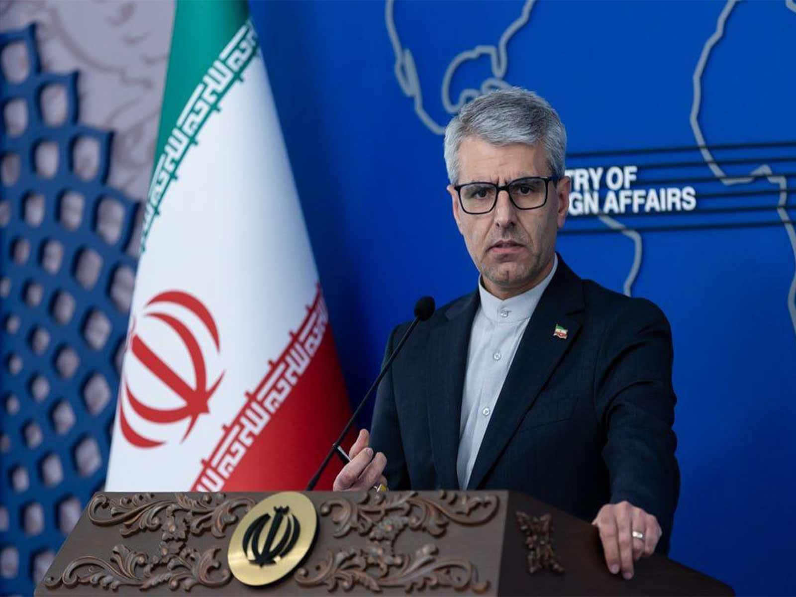 Esmail Baghaei, Spokesman for the Iran's Ministry of Foreign Affairs (Photo/X@IRIMFA_EN)