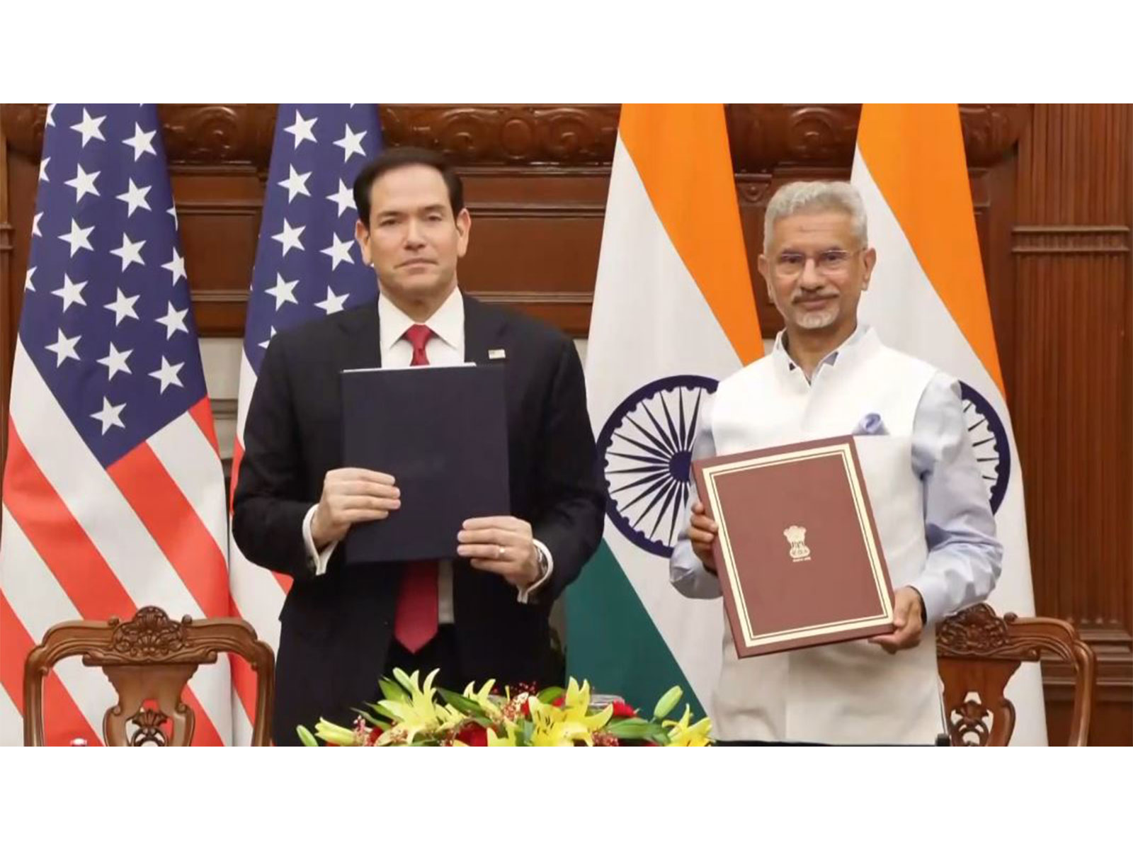 US Secretary of State Marco Rubio and External Affairs Minister S Jaishankar (Photo/ANI) US Secretary of State Marco Rubio and External Affairs Minister S Jaishankar (Photo/ANI)