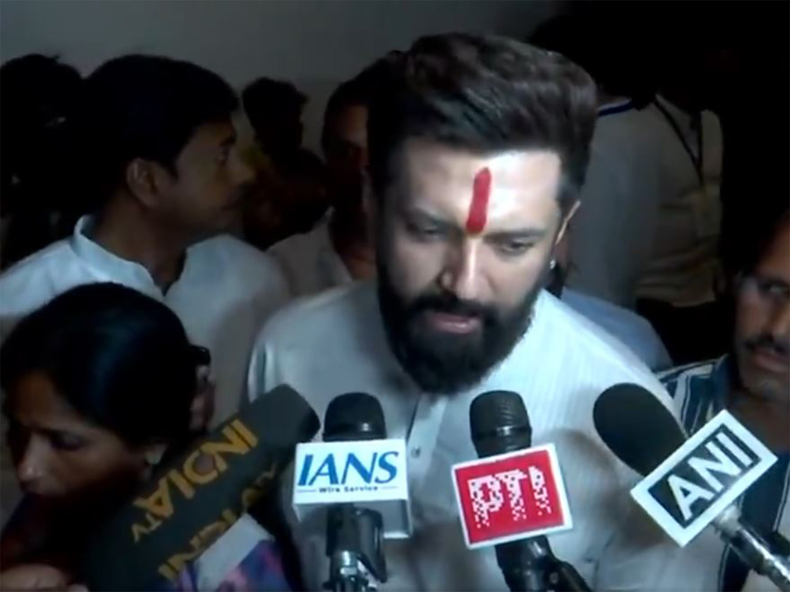 Union Minister and Lok Janshakti Party (R) chief Chirag Paswan (Photo/ANI)