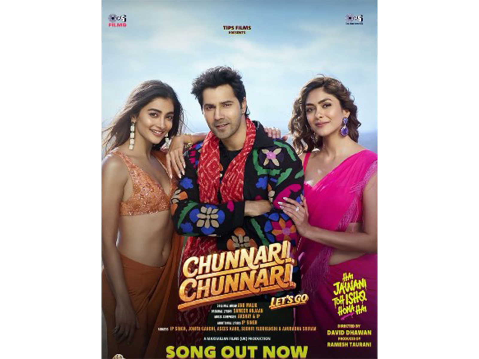 Poster of Chunnari Chunnari song (Image source: Instagram@varundvn) Poster of Chunnari Chunnari song (Image source: Instagram@varundvn)