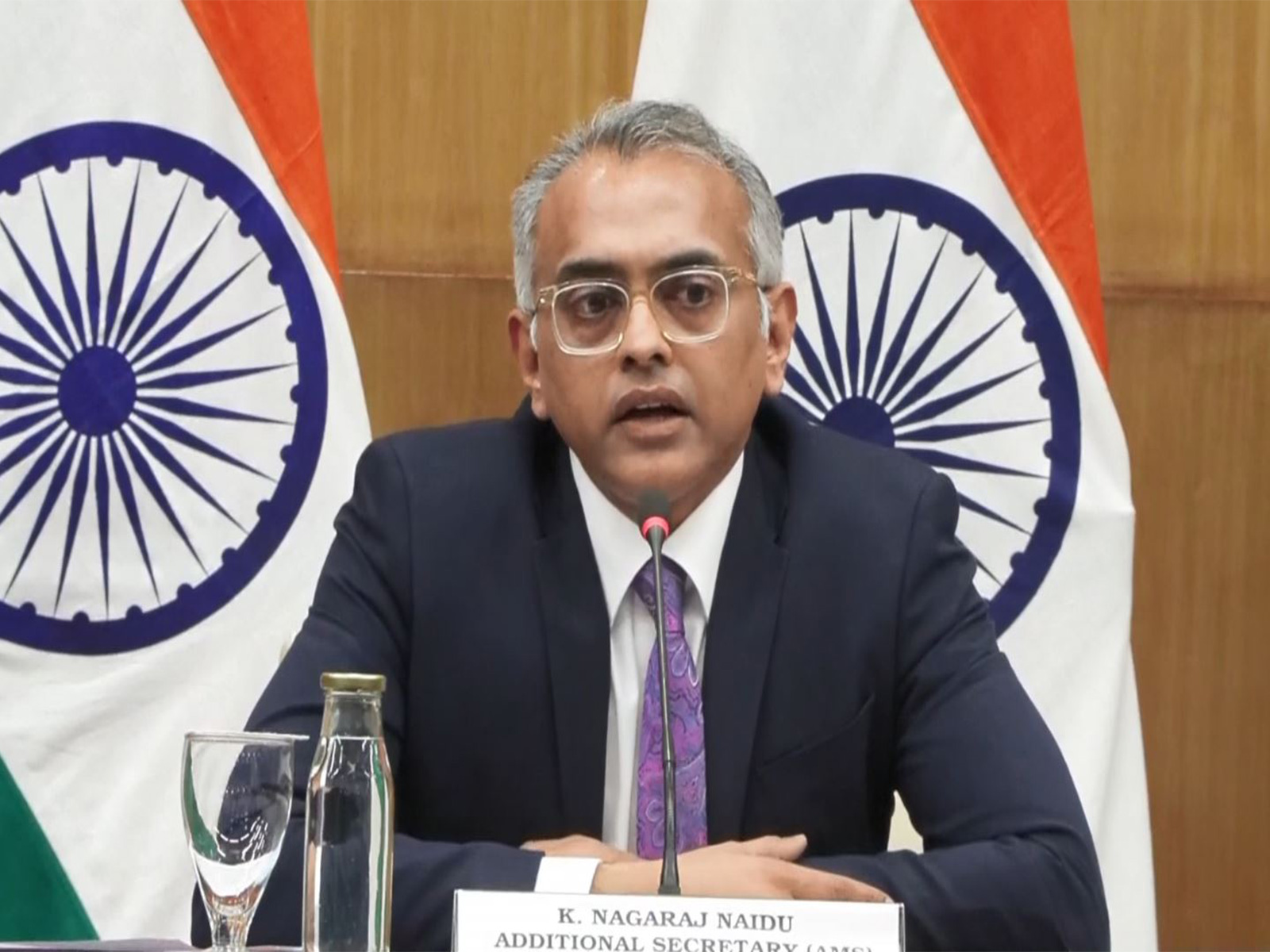Additional Secretary in the Ministry of External Affairs, Nagaraj Naidu (Photo/MEAYoutube) Additional Secretary in the Ministry of External Affairs, Nagaraj Naidu (Photo/MEAYoutube)