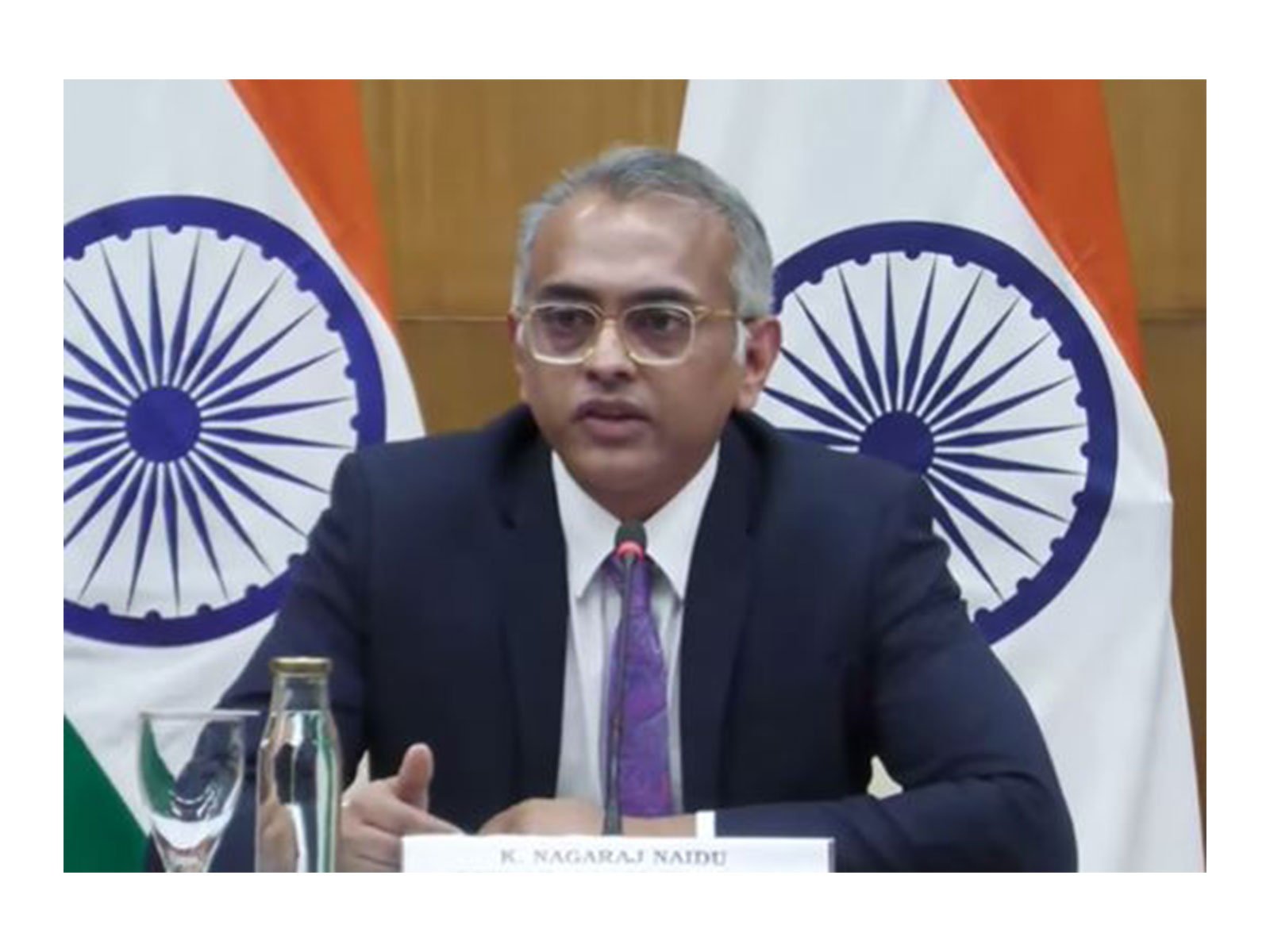 Additional Secretary in the Ministry of External Affairs, Nagaraj Naidu (Photo/MEAYoutube) Additional Secretary in the Ministry of External Affairs, Nagaraj Naidu (Photo/MEAYoutube)