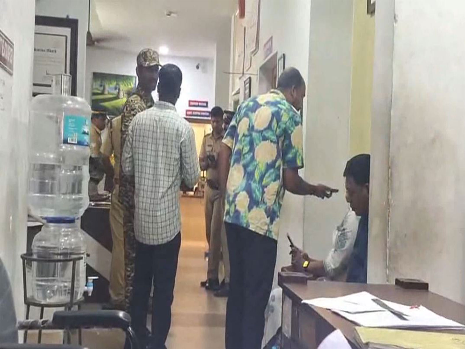 Visual from Thampanoor Police Station in Thiruvananthapuram (Photo/ANI) Visual from Thampanoor Police Station in Thiruvananthapuram (Photo/ANI)