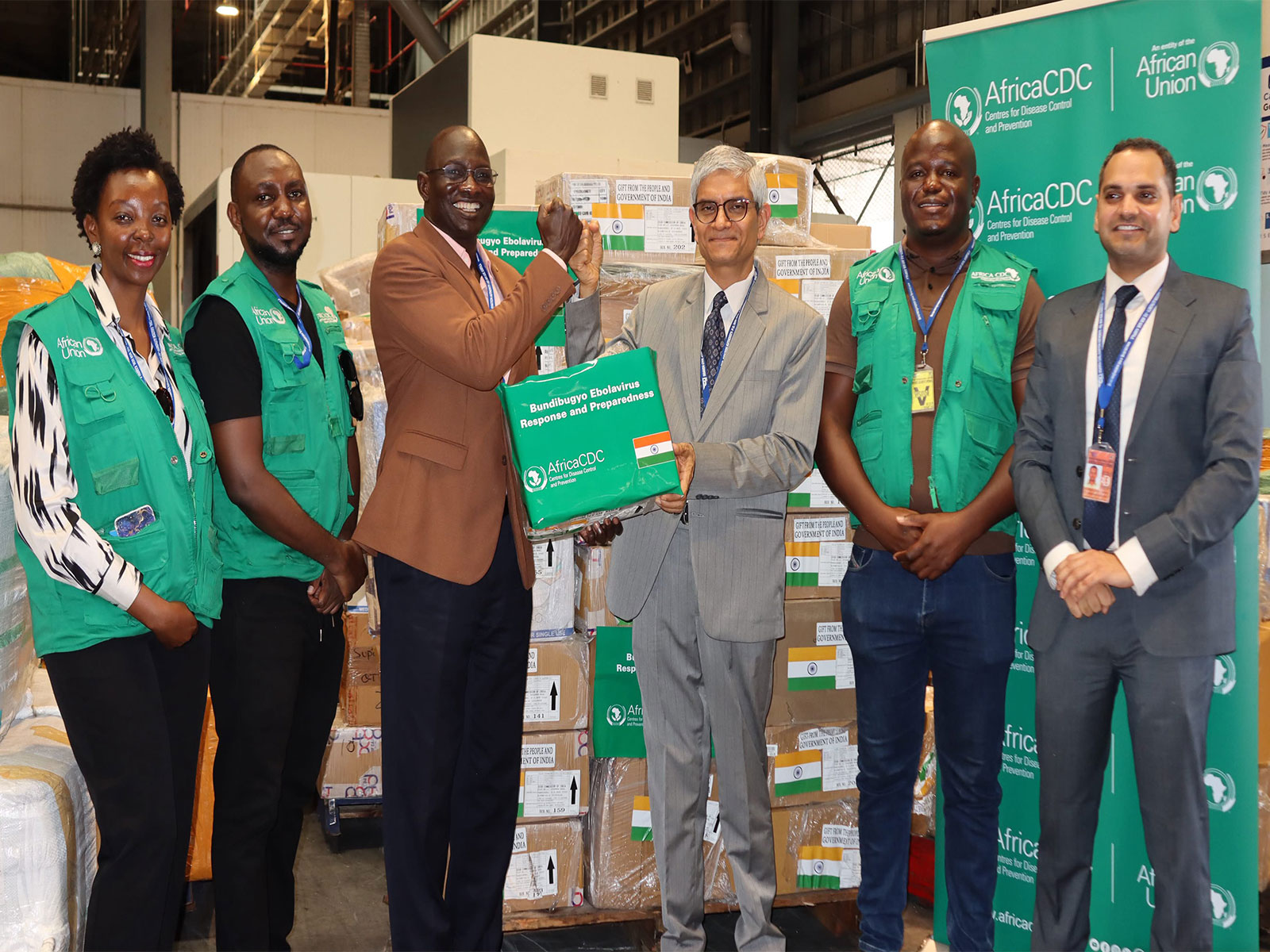Emergency pharmaceutical supplies (Photo: XAfricaCDC) Emergency pharmaceutical supplies (Photo: XAfricaCDC)