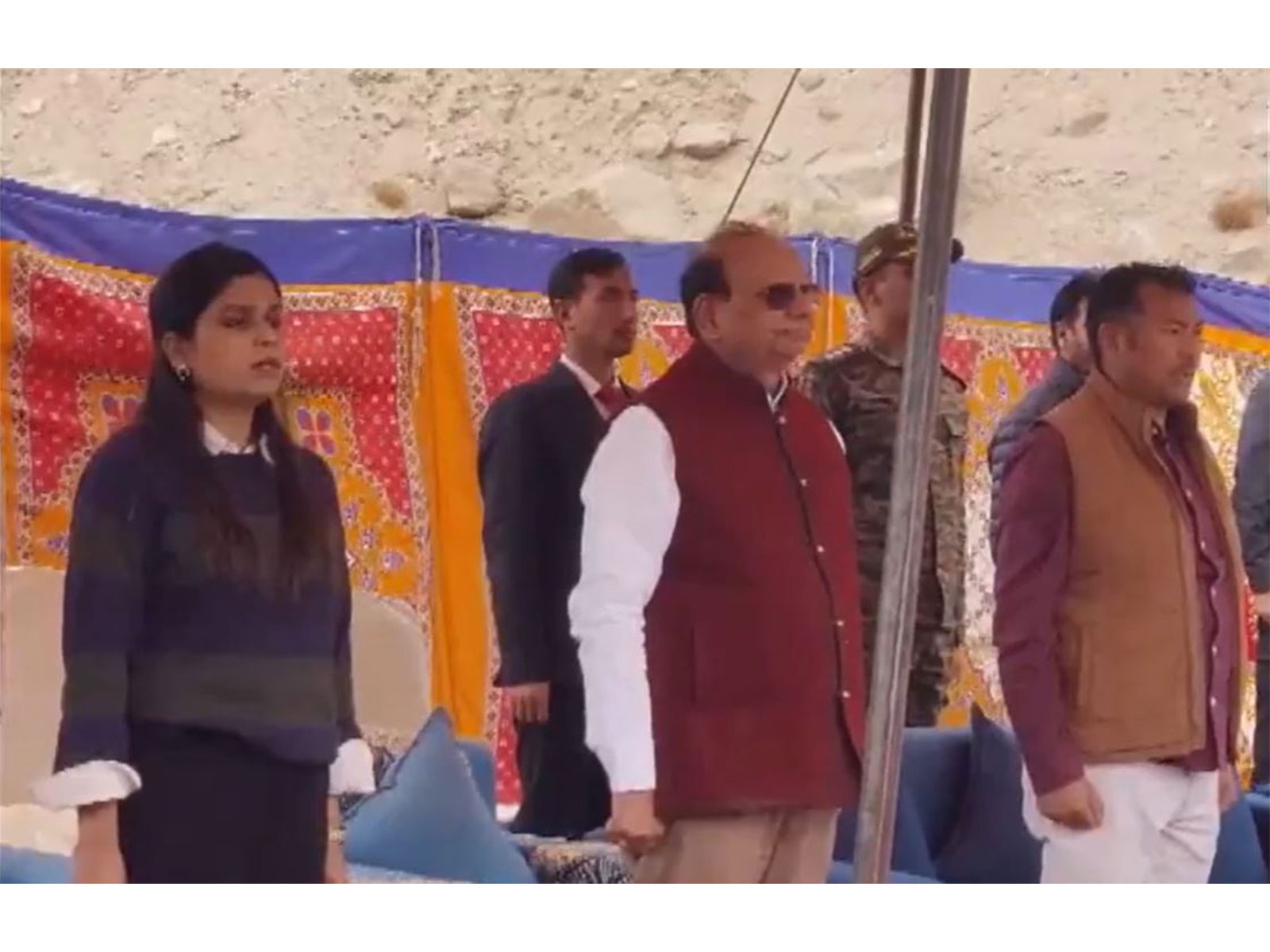 Lieutenant Governor of Ladakh Vinai Kumar Saxena launches Sindhu Jal Samriddhi Abhiyan (Photo/ANI)