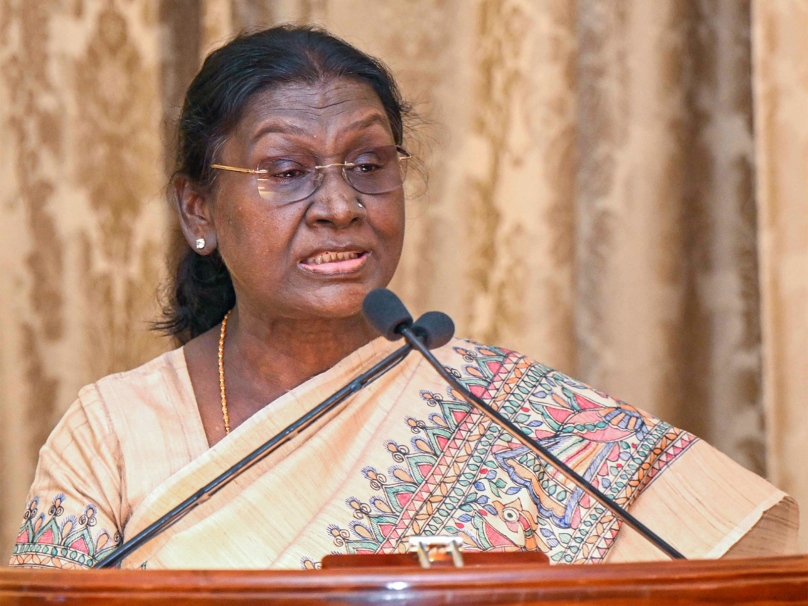 President Droupadi Murmu (File Photo/ANI) President Droupadi Murmu (File Photo/ANI)
