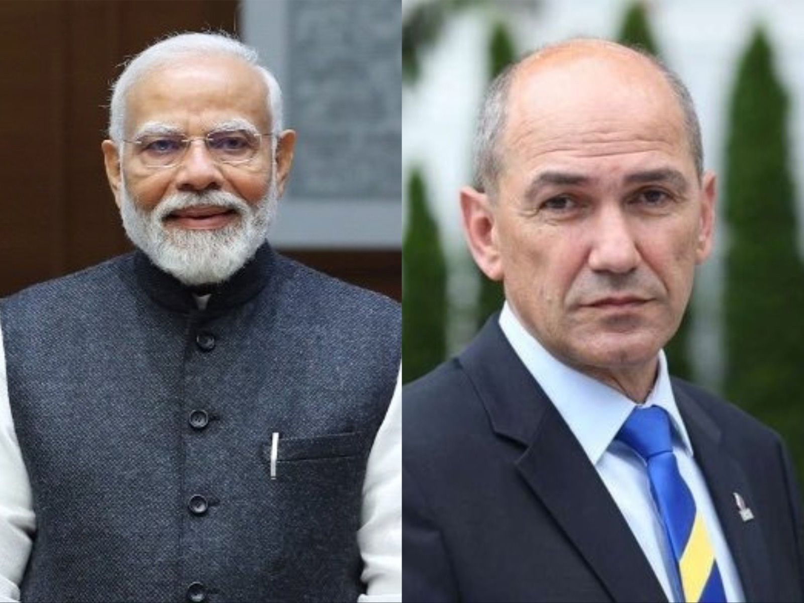 PM Modi and PM of Slovenia Janez Janša (Photo/X@narendramodi,@JJansaSDS) PM Modi and PM of Slovenia Janez Janša (Photo/X@narendramodi,@JJansaSDS)