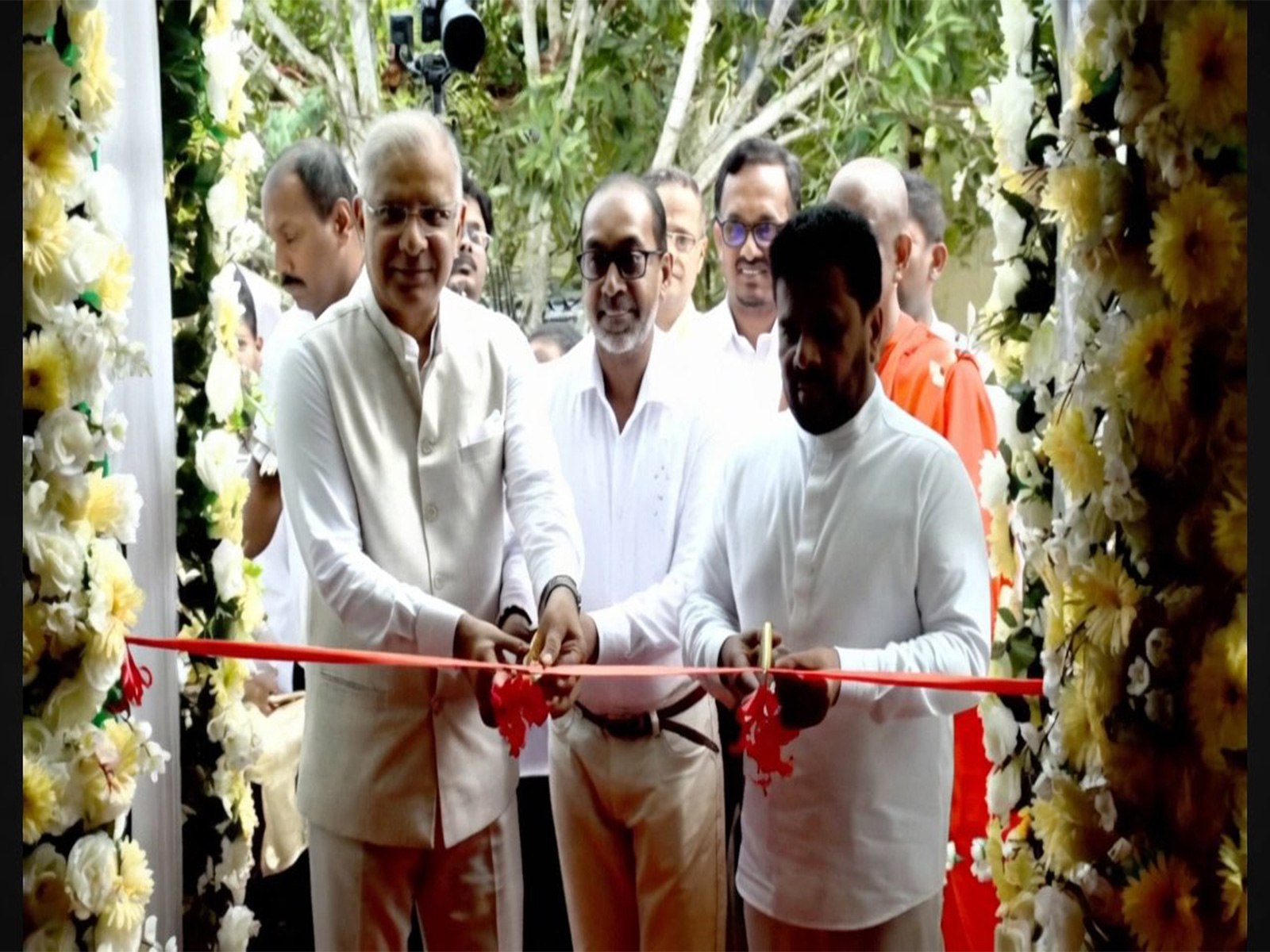Indian High Commissioner inaugurates exhibition on Buddhist heritage at Vesak Festival in Sri Lanka (Photo/X@santjha) Indian High Commissioner inaugurates exhibition on Buddhist heritage at Vesak Festival in Sri Lanka (Photo/X@santjha)