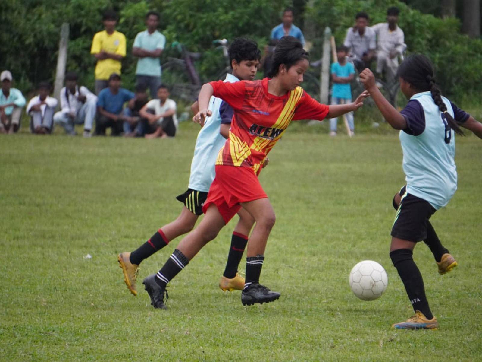 Young starts in action during Udaan Under-20 Border Football Championship (Image: Udaan Under-20) Young starts in action during Udaan Under-20 Border Football Championship (Image: Udaan Under-20)
