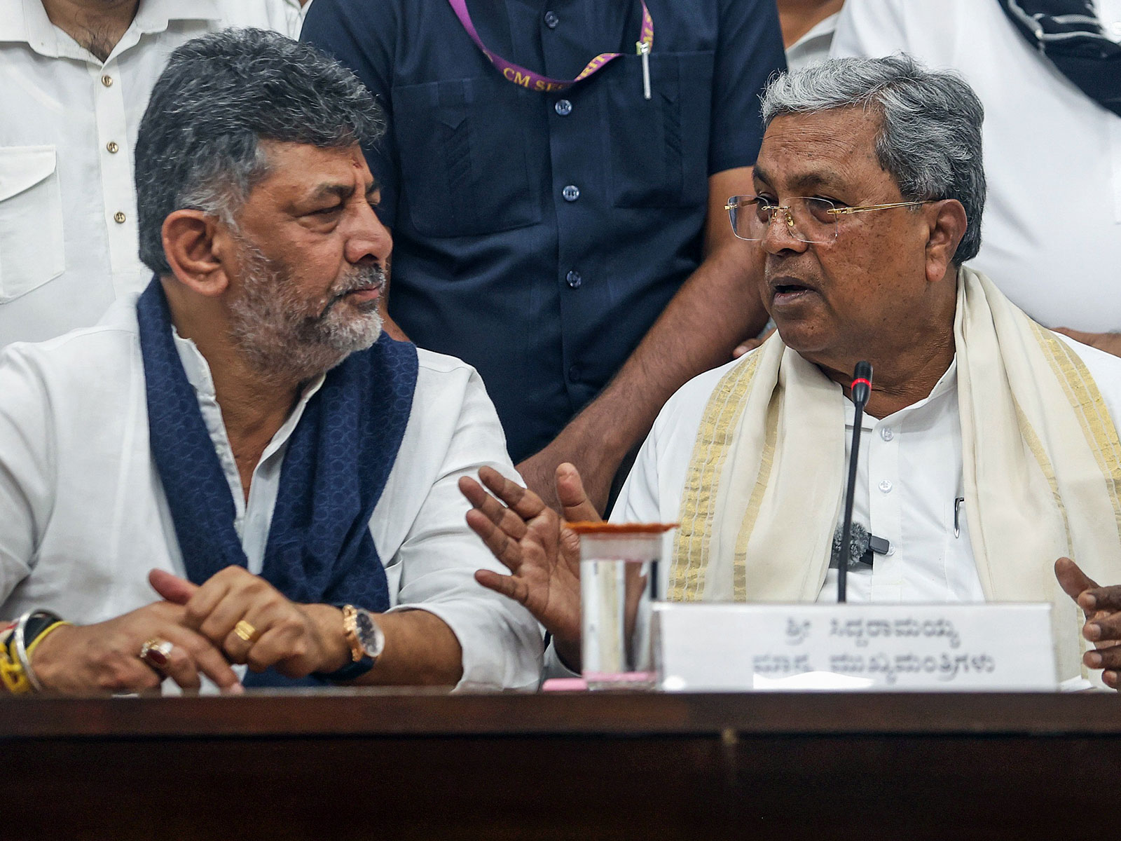 Karnataka Outgoing CM Siddaramaiah, Dy CM DK Shivakumar (File Photo/ANI) Karnataka Outgoing CM Siddaramaiah, Dy CM DK Shivakumar (File Photo/ANI)