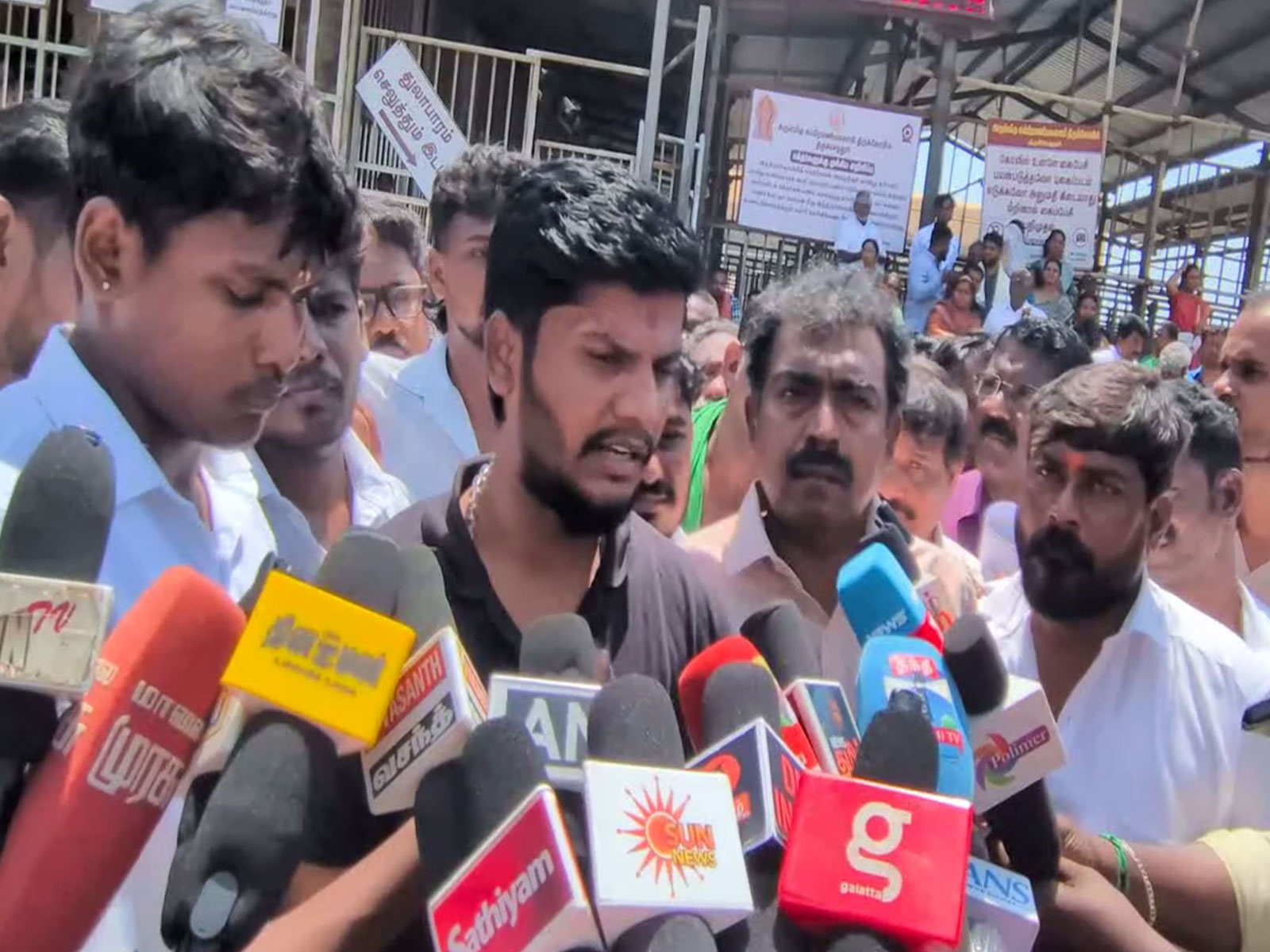 TN Hindu Religious and Charitable Endowments Minister Ramesh (Photo/ANI)