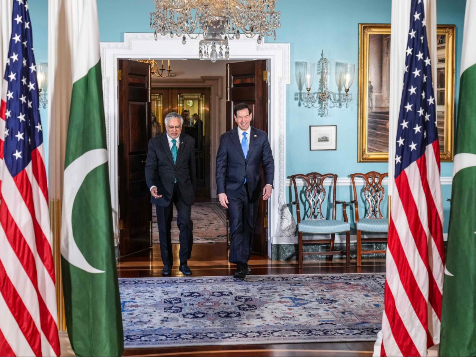US Secretary of State Marco Rubio and Pakistani Deputy Prime Minister and Foreign Minister Ishaq Dar (Photo: X@SecRubio) US Secretary of State Marco Rubio and Pakistani Deputy Prime Minister and Foreign Minister Ishaq Dar (Photo: X@SecRubio)
