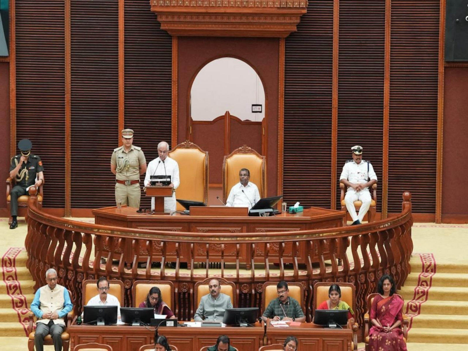 Keralam Governor’s Address in the Assembly (Photo/@vdsatheesan)