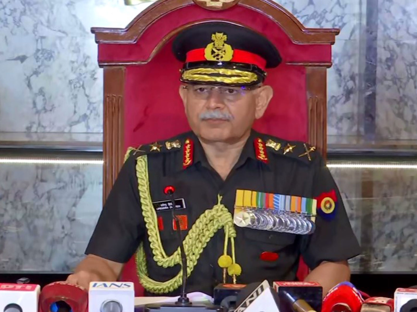Chief of Army Staff General Upendra Dwivedi (Photo/ANI) Chief of Army Staff General Upendra Dwivedi (Photo/ANI)