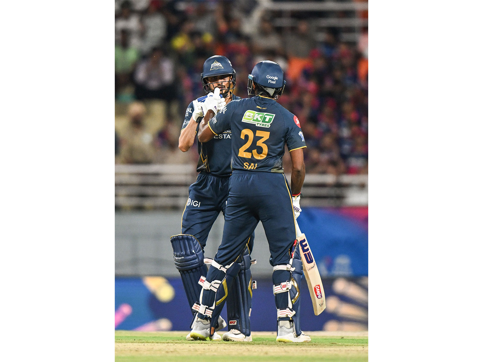 Shubman Gill (L) and Sai Sudharsan of GT in IPL 2026. (Photo/ANI) Shubman Gill (L) and Sai Sudharsan of GT in IPL 2026. (Photo/ANI)