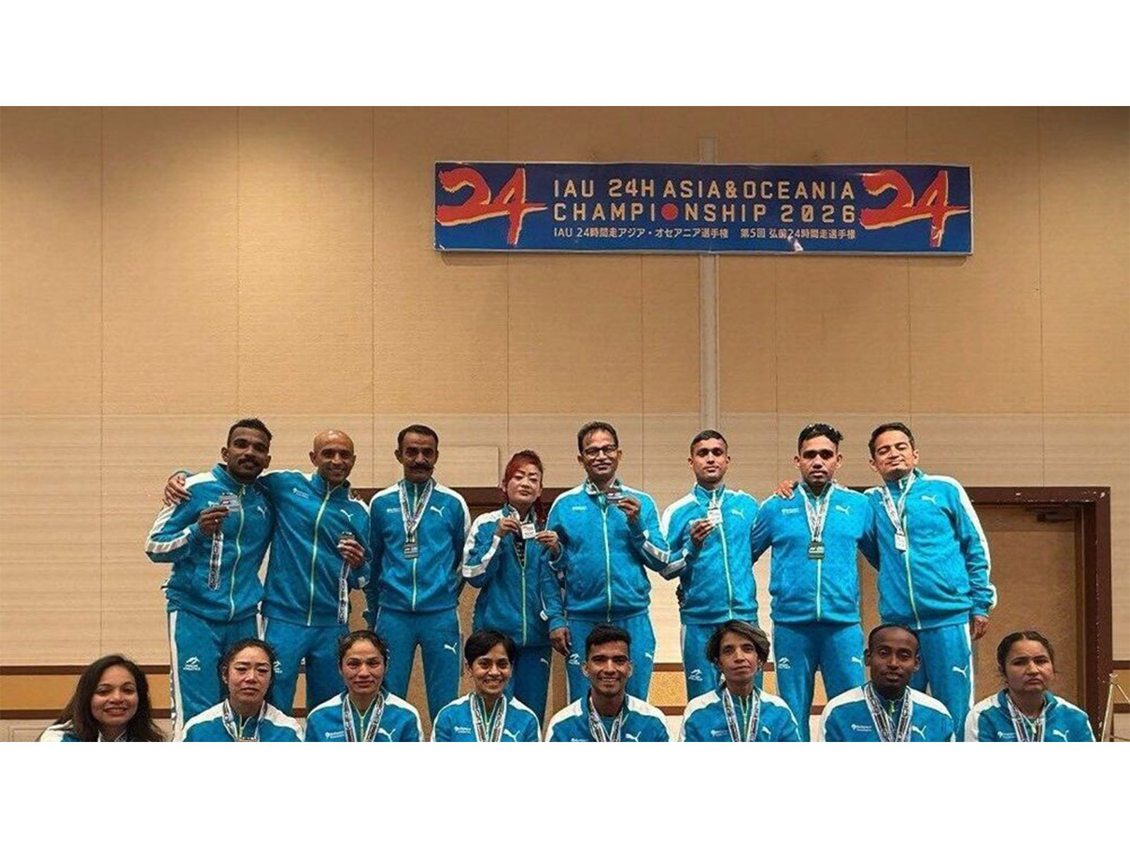 India men and women squad for IAU 24-Hour Asia & Oceania Championship held in Hirosaki, Japan. (Photo: AFI) India men and women squad for IAU 24-Hour Asia & Oceania Championship held in Hirosaki, Japan. (Photo: AFI)
