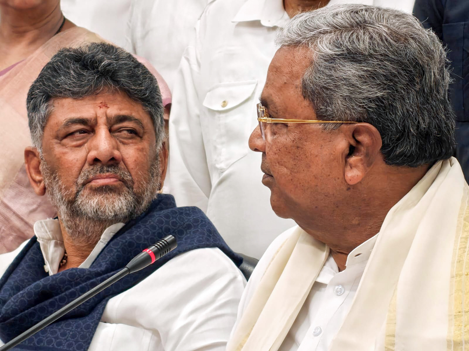 Karnataka Chief Minister Siddaramaiah and Deputy CM DK Shivakumar during a press conference (File Photo/ANI) Karnataka Chief Minister Siddaramaiah and Deputy CM DK Shivakumar during a press conference (File Photo/ANI)