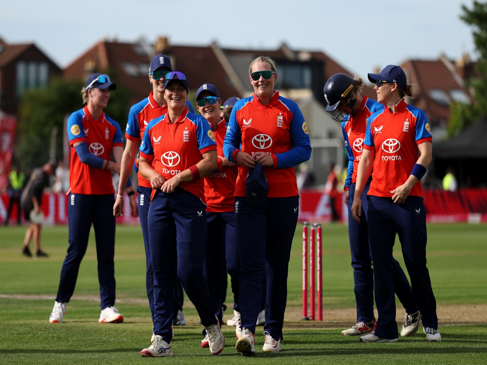 England team. (Photo: @englandcricket X) England team. (Photo: @englandcricket X)