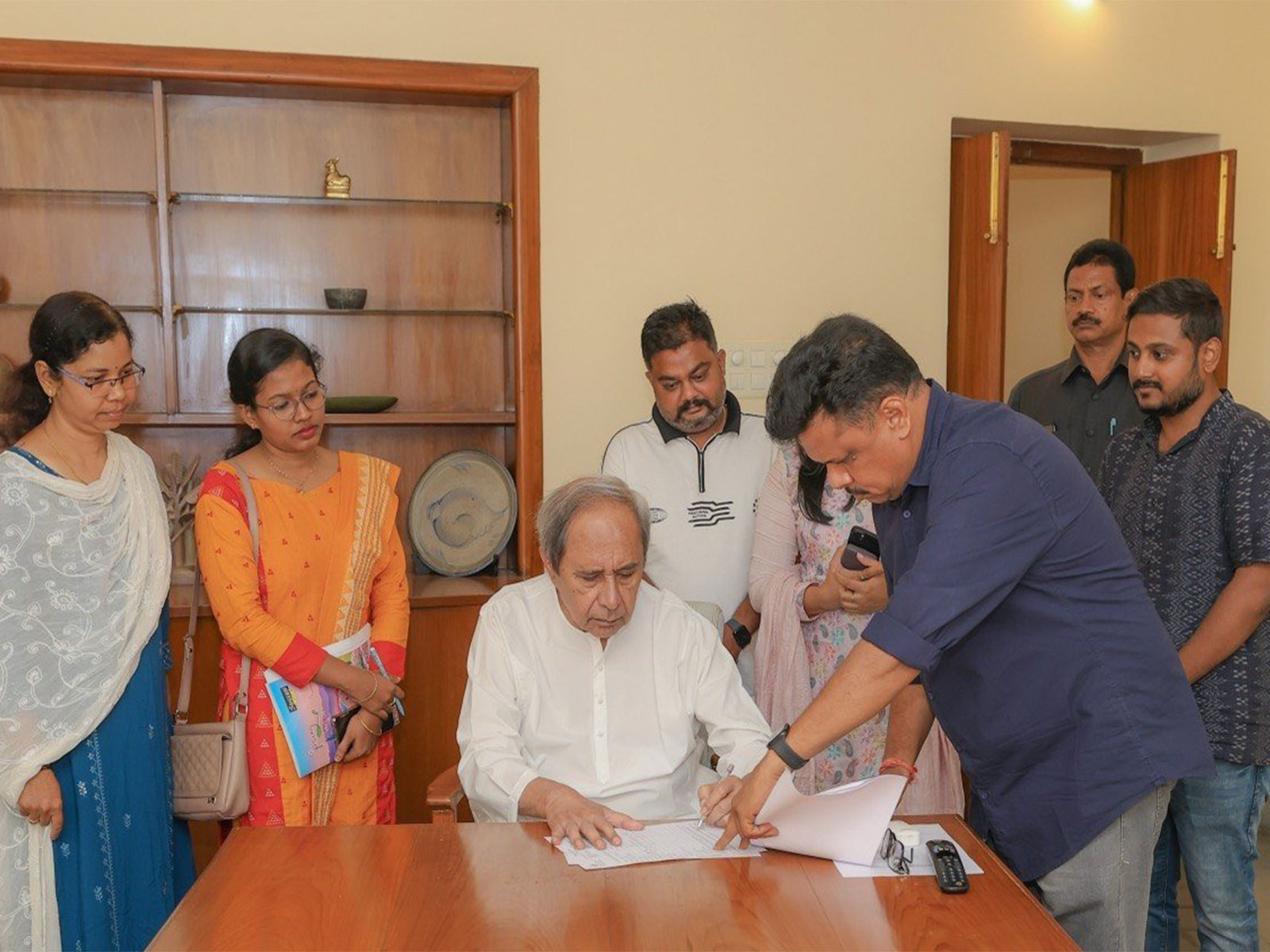 Naveen Patnaik participates in Odisha SIR drive (Photo/X/@Naveen_Odisha) Naveen Patnaik participates in Odisha SIR drive (Photo/X/@Naveen_Odisha)