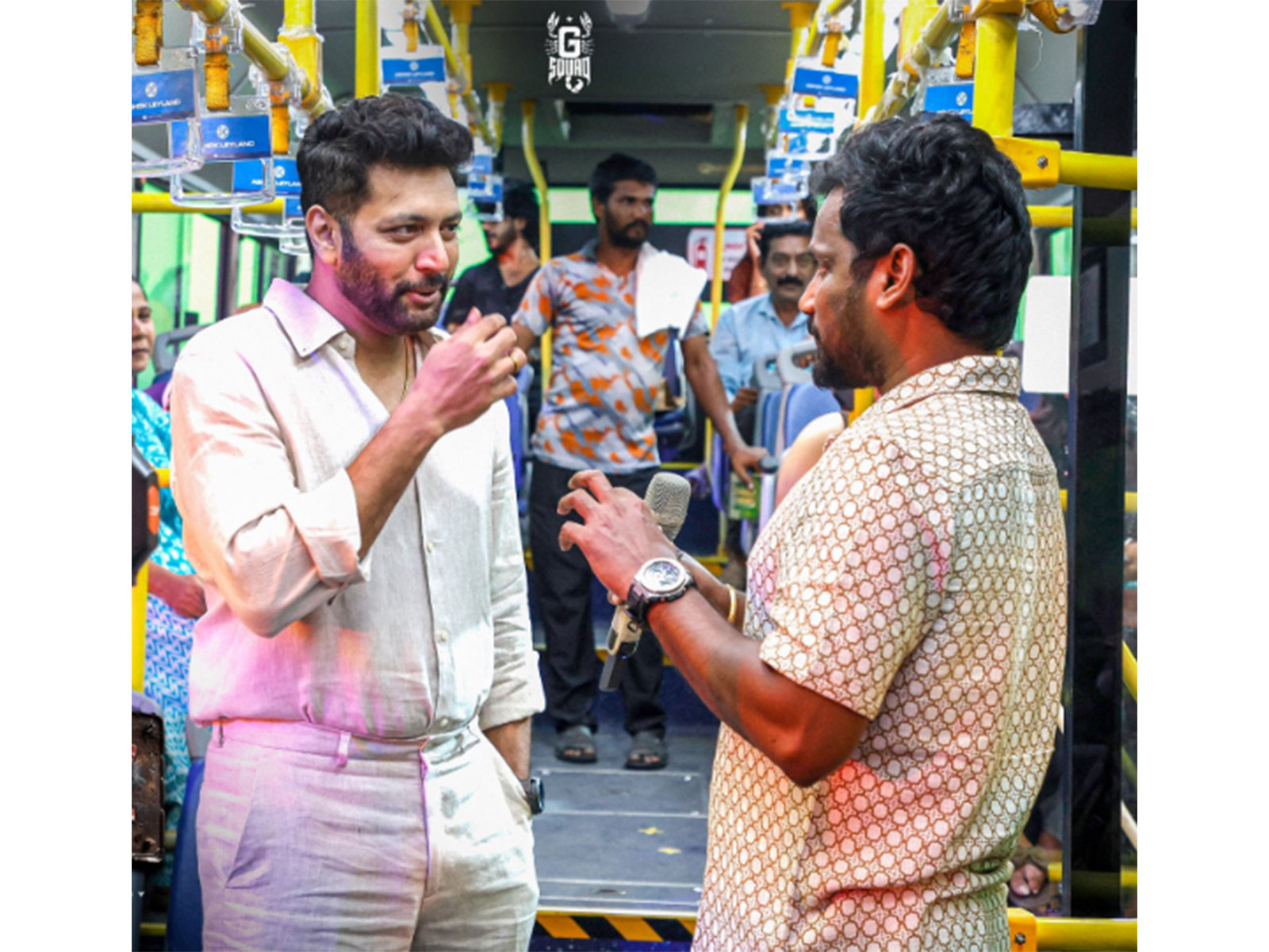 Ravi Mohan (Photo/X@Dir_Lokesh) Ravi Mohan (Photo/X@Dir_Lokesh)