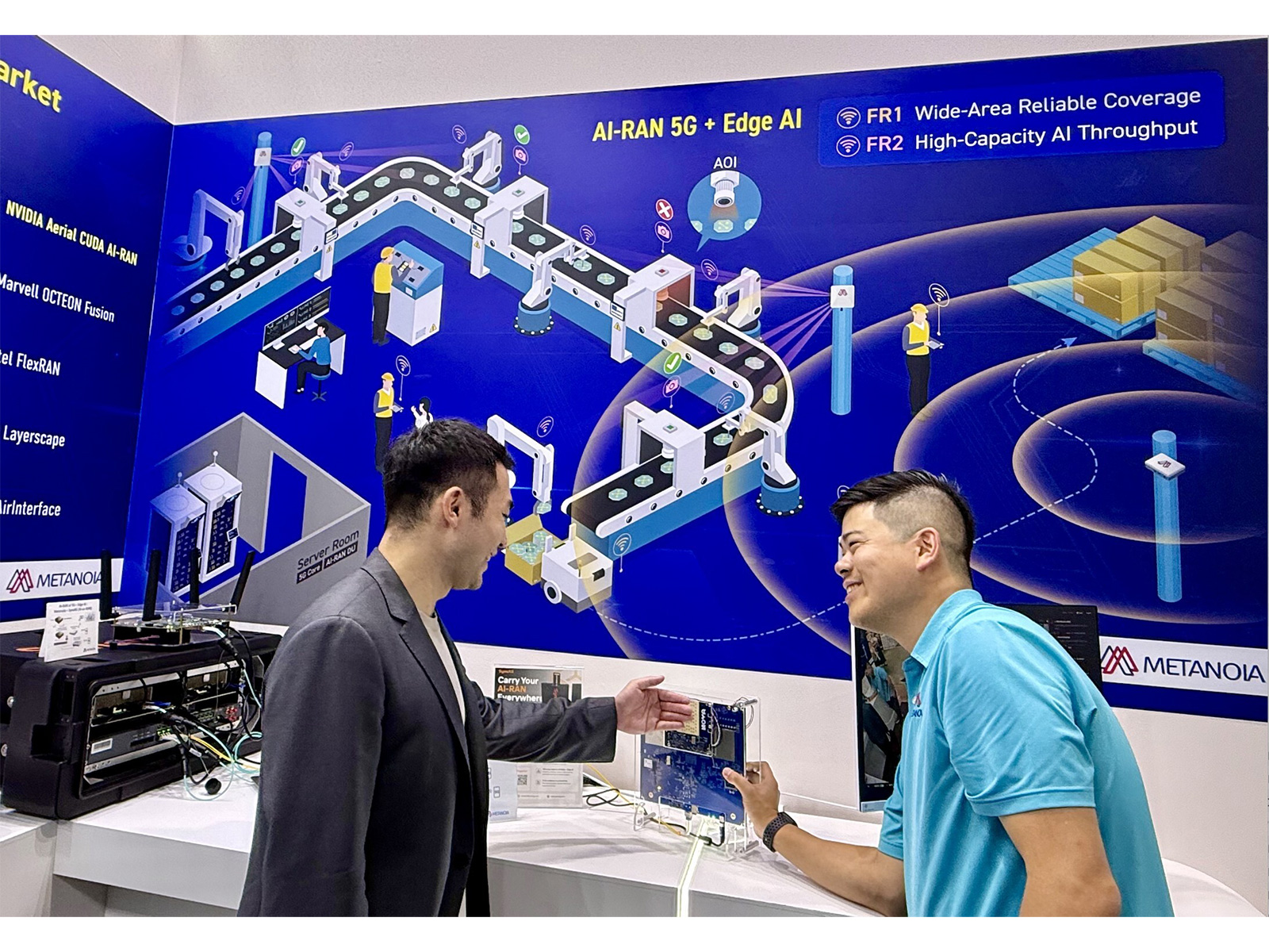 Metanoia Showcases AI-RAN Ecosystem and Launches Breakthrough 5G Open SDR Platform at COMPUTEX 2026