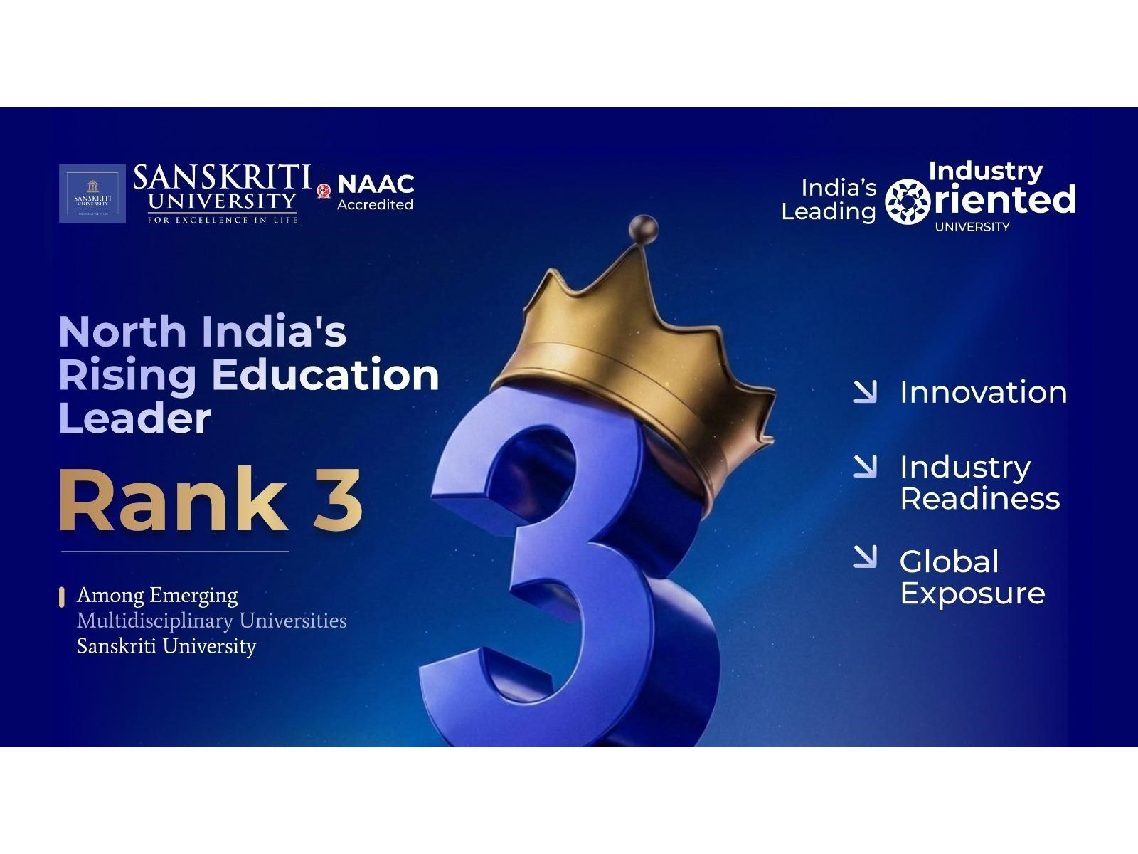 From Mathura to the National Spotlight, Sanskriti University Is Rewriting North India’s Education Story