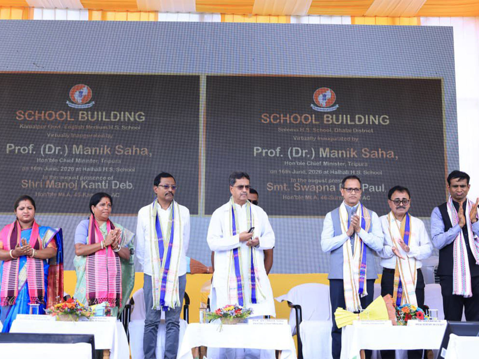 Tripura Chief Minister Manik Saha (Photo/ANI) Tripura Chief Minister Manik Saha (Photo/ANI)