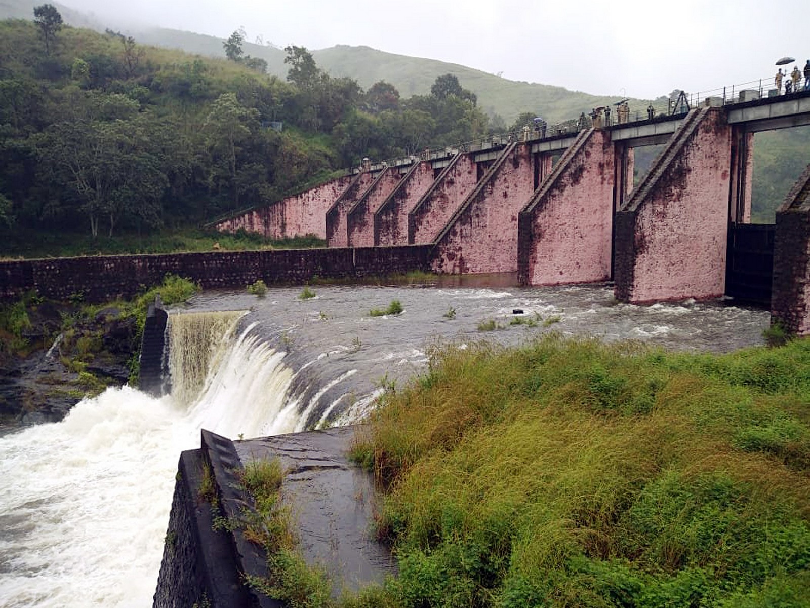 A file photograph of Mullaperiyar dam in Kerala's Idukki (Photo/ANI)