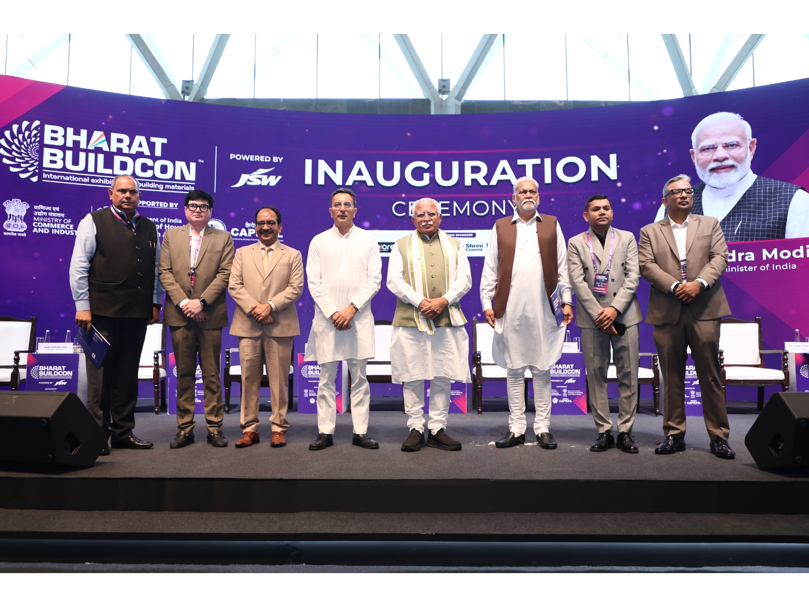 25,000+ Visitors on Day One, Participation from 90+ Countries; India's Construction Sector Contributes Nearly 9% to GDP and Employs Over 51 Million People 25,000+ Visitors on Day One, Participation from 90+ Countries; India's Construction Sector Contributes Nearly 9% to GDP and Employs Over 51 Million People