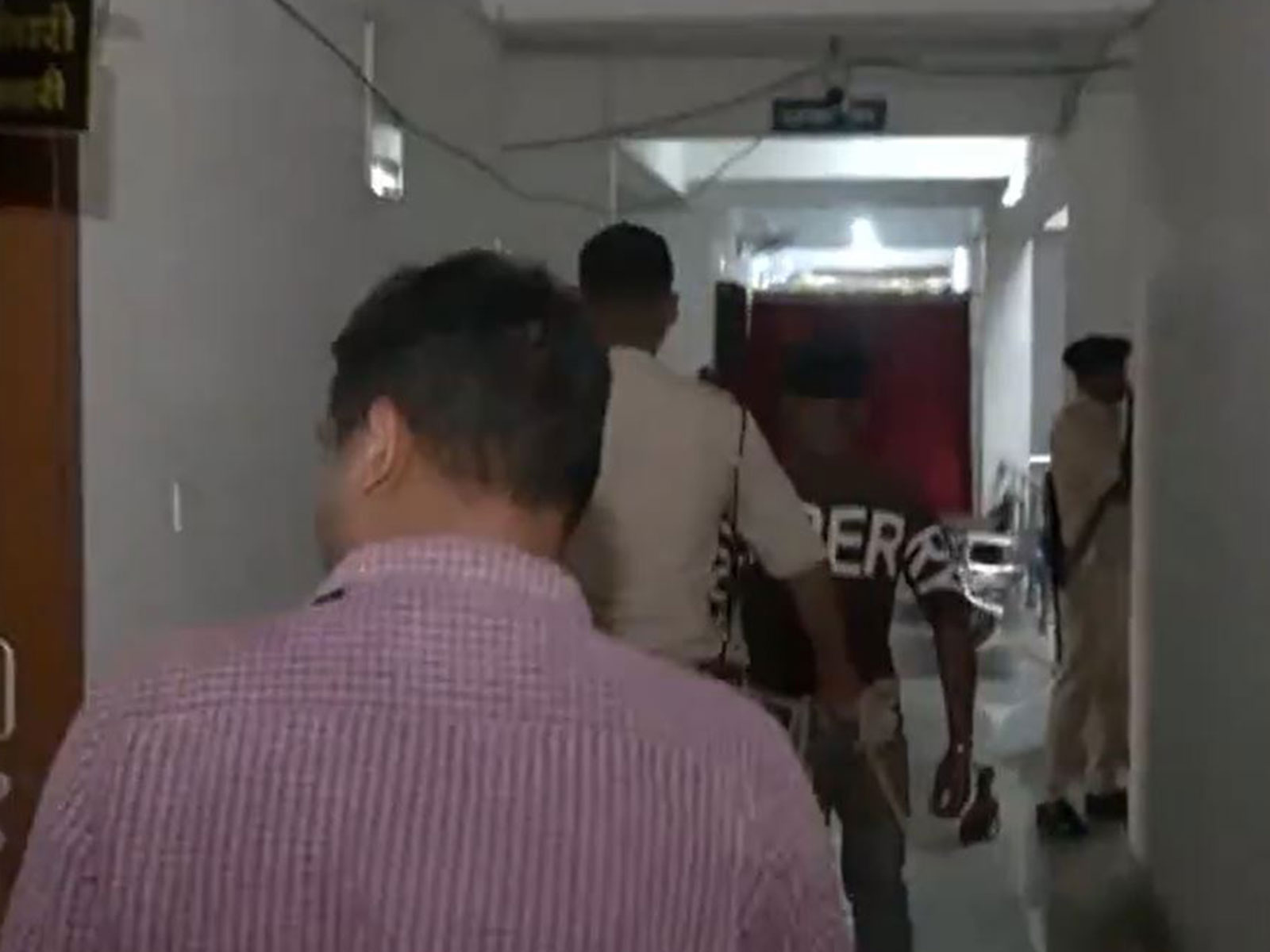 Visuals from the Kotwali police station in Ranchi (Photo: ANI)
