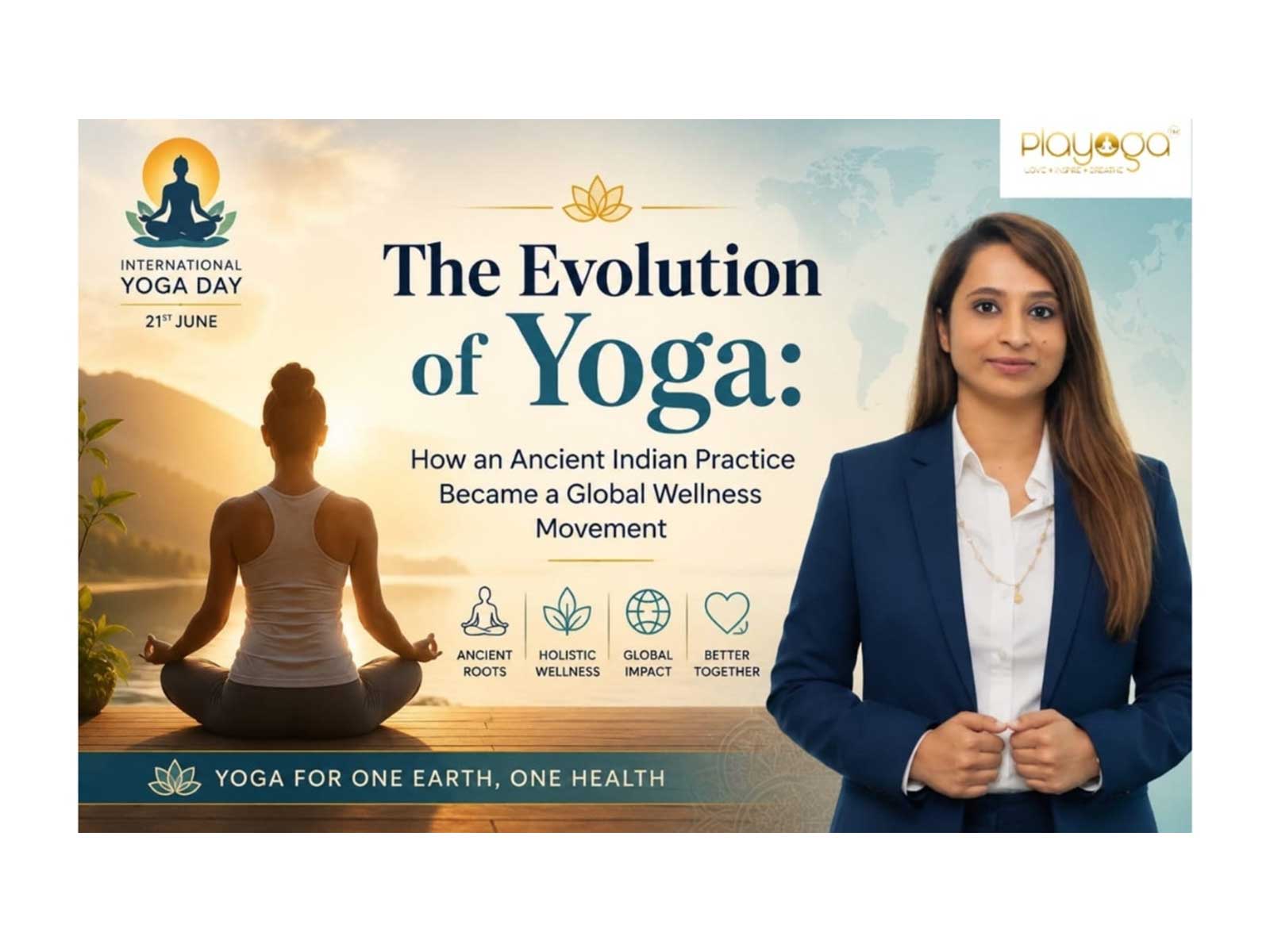 Playoga Founder Dr. Bhavika Chordia Traces Yoga's Rise as the World's Leading Wellness Movement Playoga Founder Dr. Bhavika Chordia Traces Yoga's Rise as the World's Leading Wellness Movement