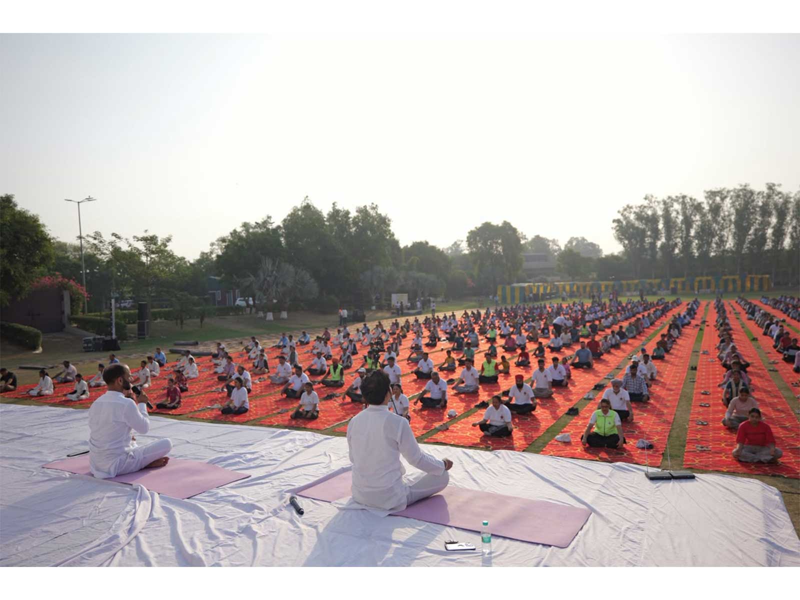 Trident Group Promotes Workplace Wellness through Yoga Day Celebrations Trident Group Promotes Workplace Wellness through Yoga Day Celebrations