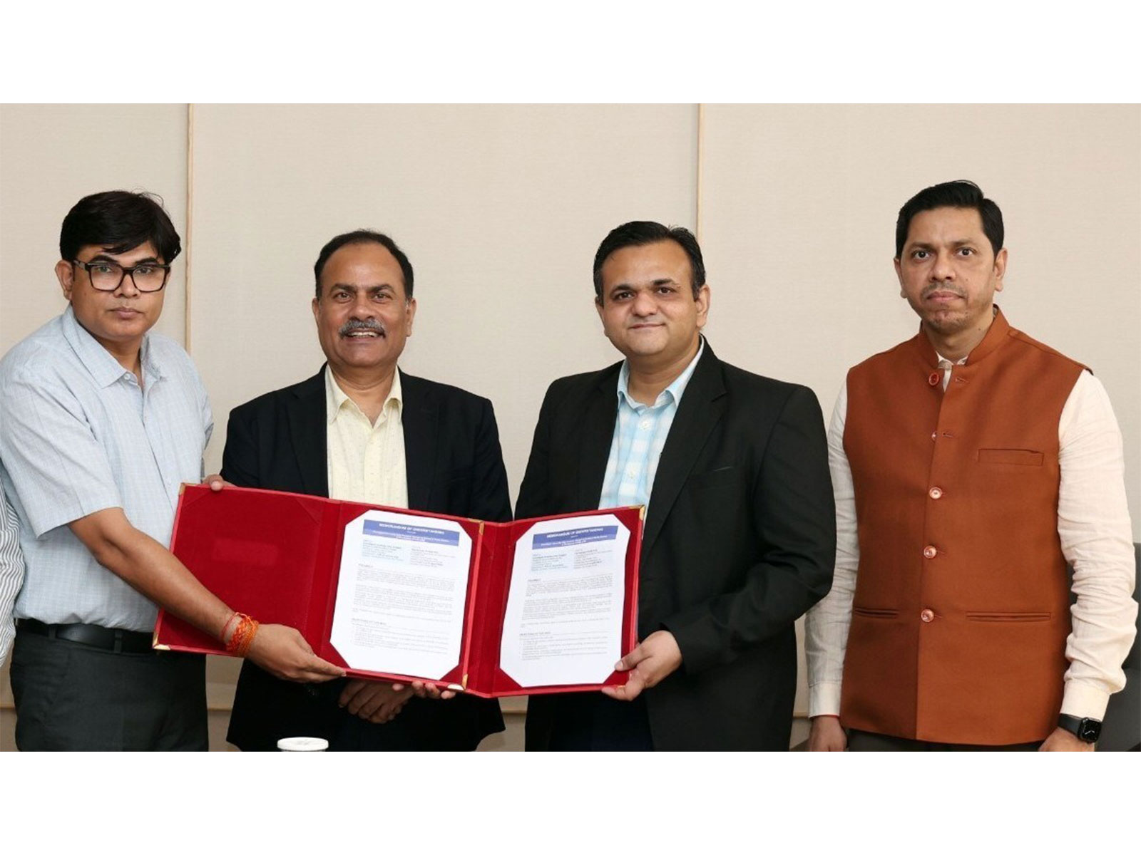 Chandigarh University Uttar Pradesh Senior Management along with Film Society of India Officials during exchange of MoU at campus. Chandigarh University Uttar Pradesh Senior Management along with Film Society of India Officials during exchange of MoU at campus.