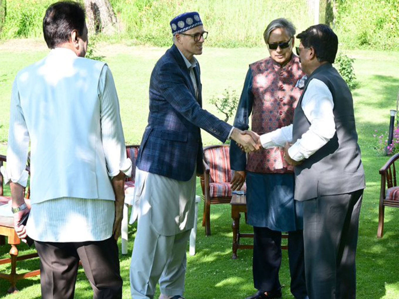 J-K CM Omar Abdullah meets Parliamentary Standing Committee on External Affairs (Photo/CMO) J-K CM Omar Abdullah meets Parliamentary Standing Committee on External Affairs (Photo/CMO)