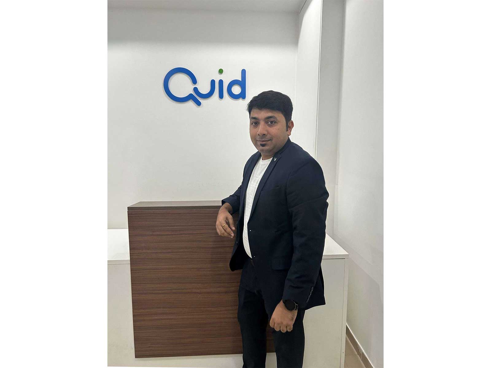 Jitesh Shah, Founder of Quid (Image/Quid) Jitesh Shah, Founder of Quid (Image/Quid)