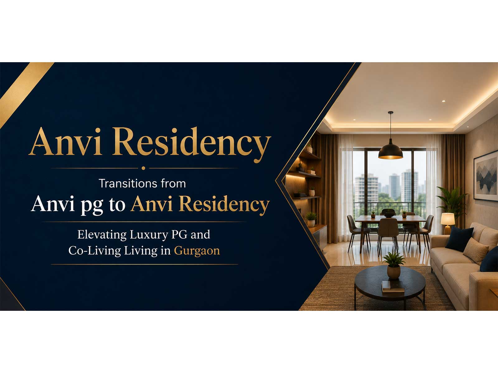 Anvi Residency Transitions from Anvi PG to Anvi Residency, Elevating Luxury PG and Co-Living Living in Gurgaon Anvi Residency Transitions from Anvi PG to Anvi Residency, Elevating Luxury PG and Co-Living Living in Gurgaon