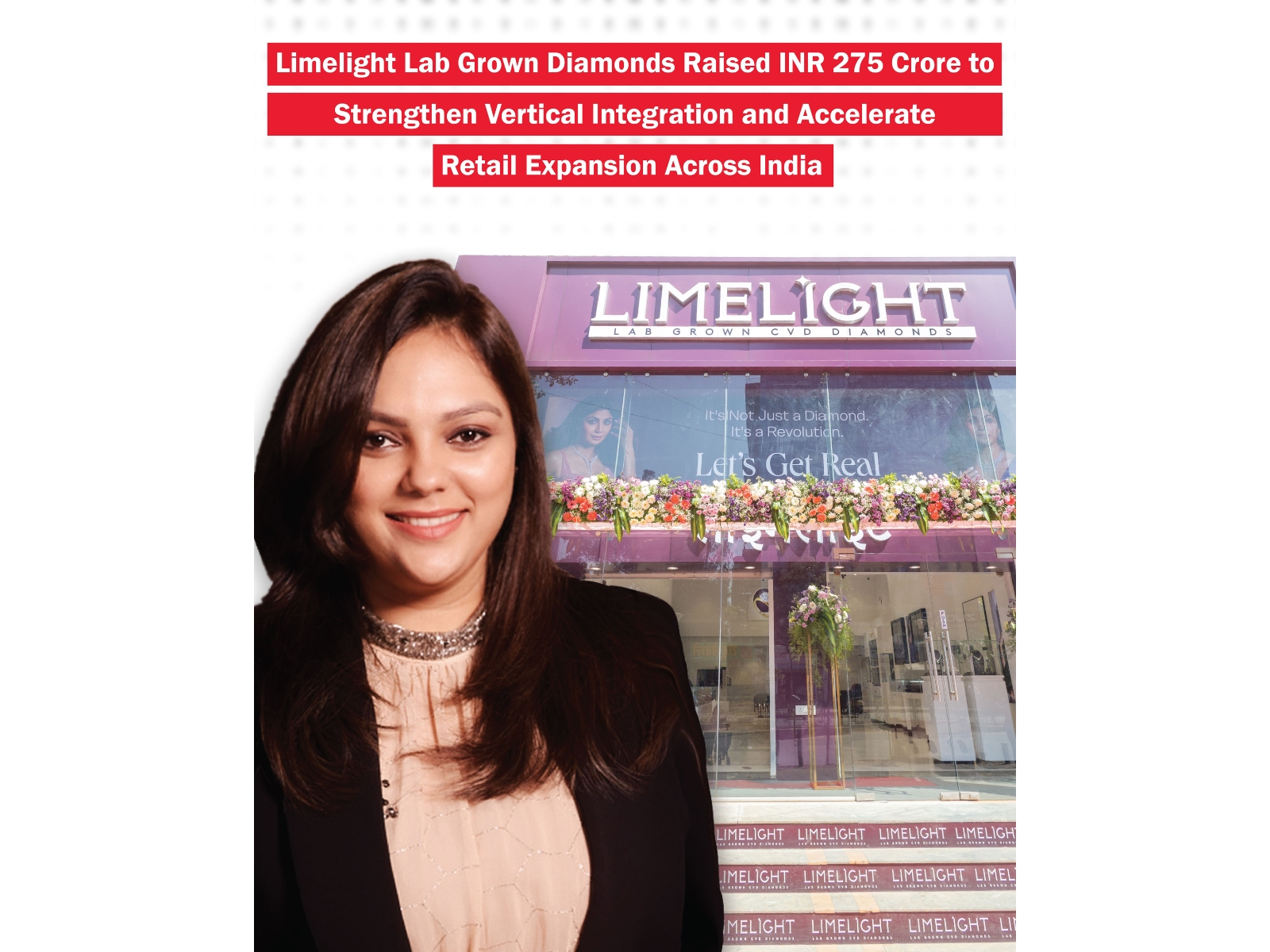 Pooja Madhavan - MD and Founder at Limelight Lab Grown Diamonds Pooja Madhavan - MD and Founder at Limelight Lab Grown Diamonds