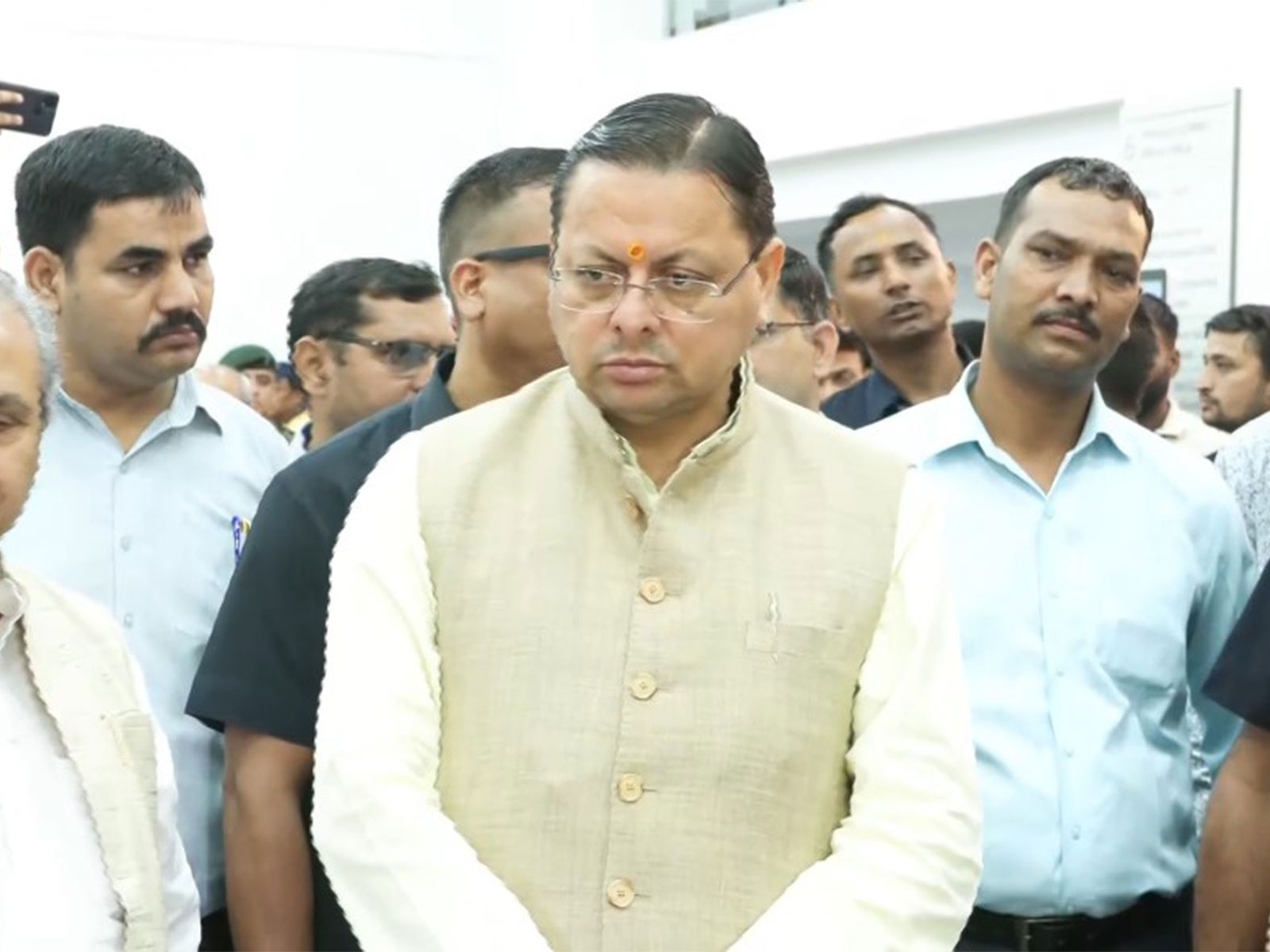 Uttarakhand CM Pushkar Singh Dhami (Photo/ANI)