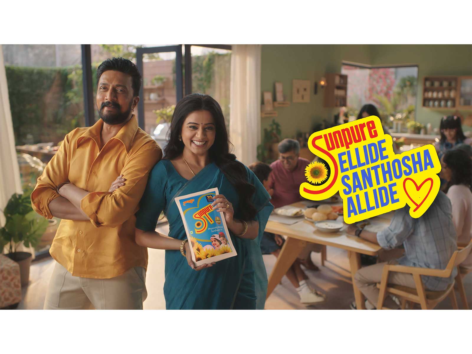 The TVC celebrates three decades of purity, trust, and family traditions of Sunpure Refined Sunflower Oil, India’s only Physically Refined Sunflower Oil 