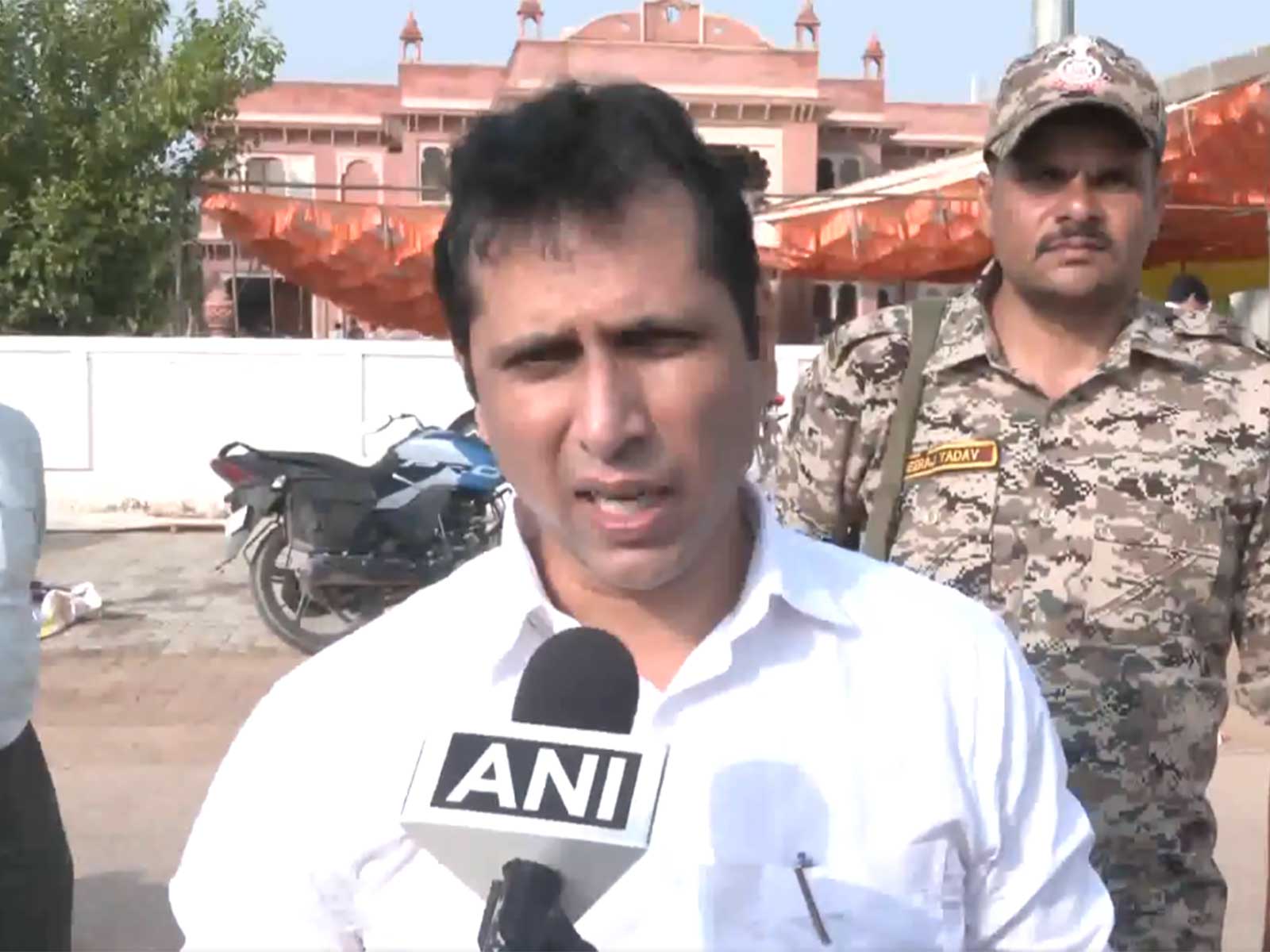 Datia District Magistrate Swapnil Wankhede (Photo/ANI)