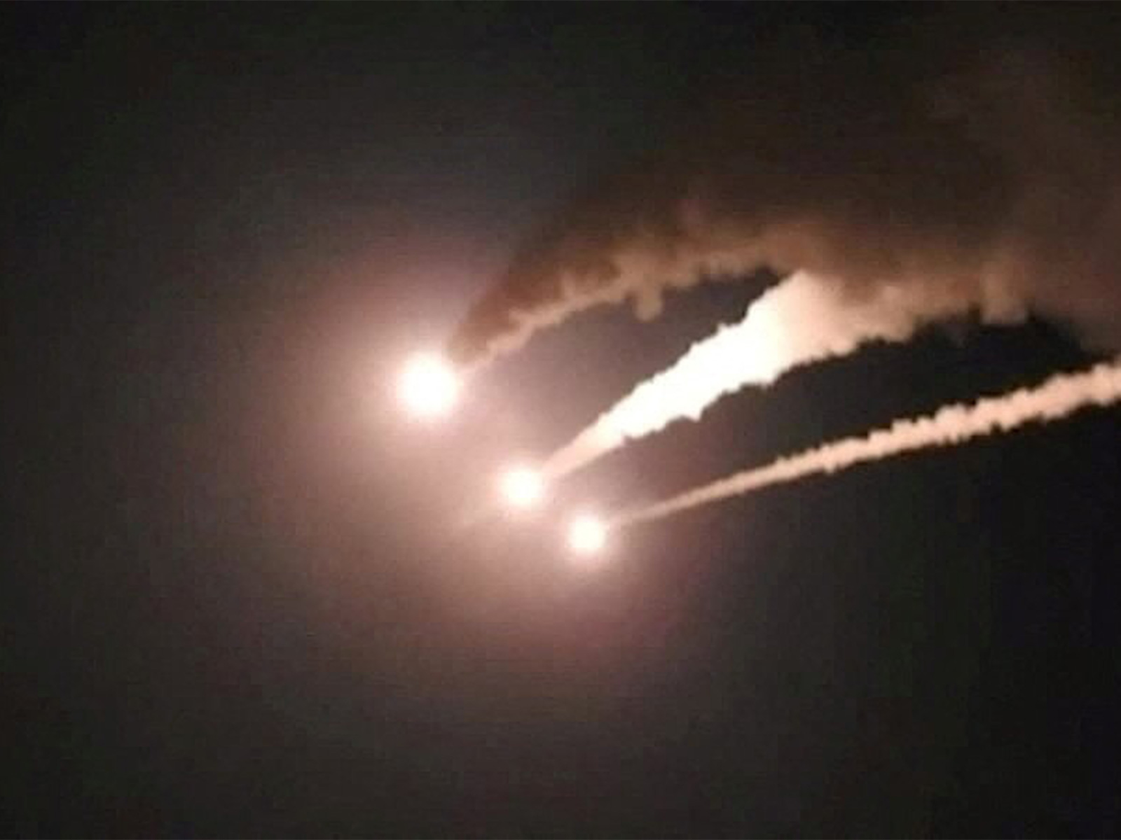 Iranian missile strikes (Photo/Reuters via WANA)