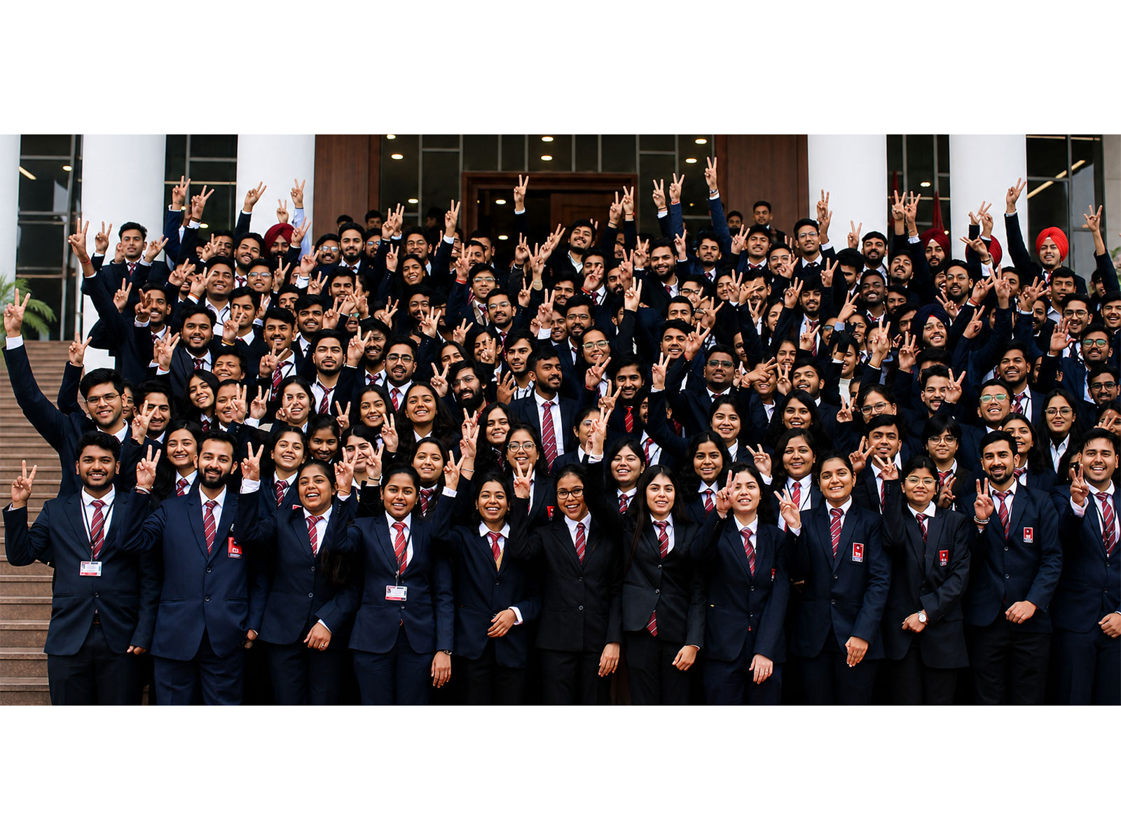 Some of the students who have received multiple offers from hospitality, tourism & airlines and airport management global brands Some of the students who have received multiple offers from hospitality, tourism & airlines and airport management global brands