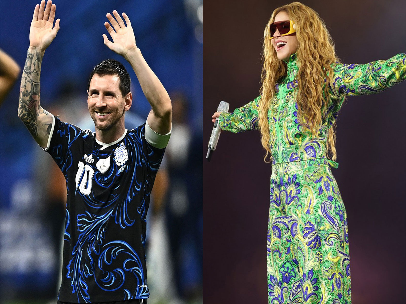 Shakira Celebrates Messi After Argentina s Final Spot Triumph Credits Shakira Celebrates Messi After Argentina s Final Spot Triumph Credits