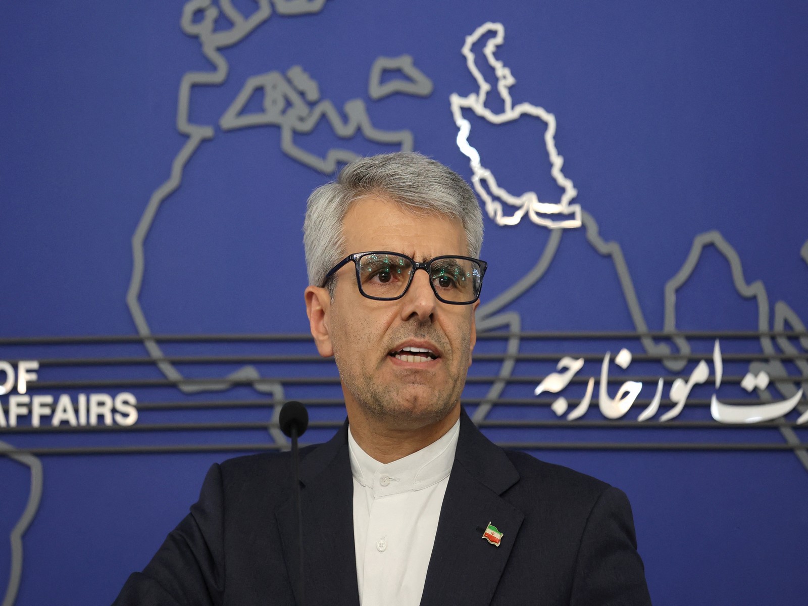 Iranian Foreign Ministry spokesperson Esmail Baghaei (Photo/Reuters)
