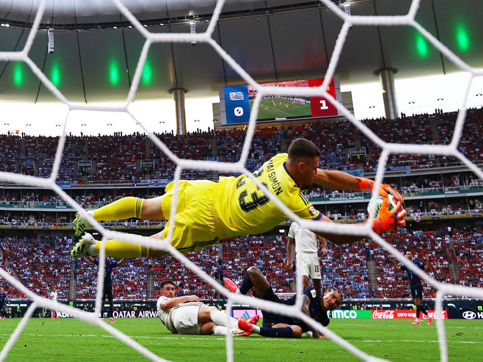 Unai Simon making a save. (Photo: Reuters) Unai Simon making a save. (Photo: Reuters)